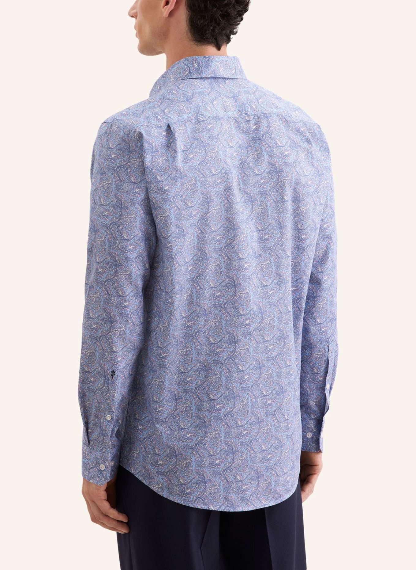 seidensticker Zakelijk overhemd, regular fit: BLAUW