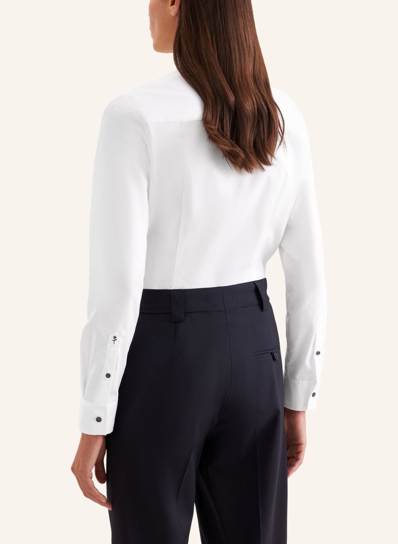 seidensticker Klassische Bluse: WEISS