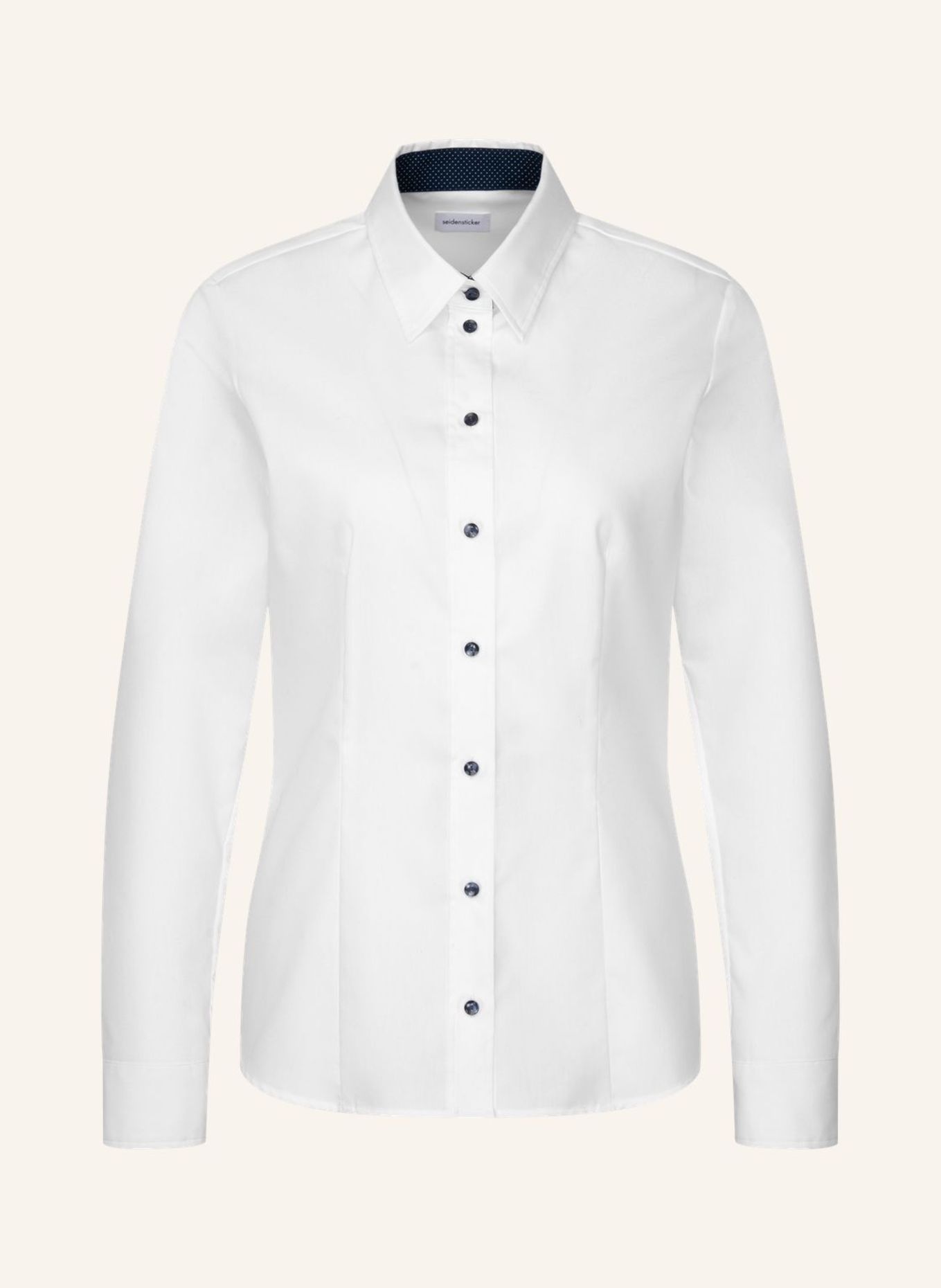 seidensticker Klassische Bluse: WEISS