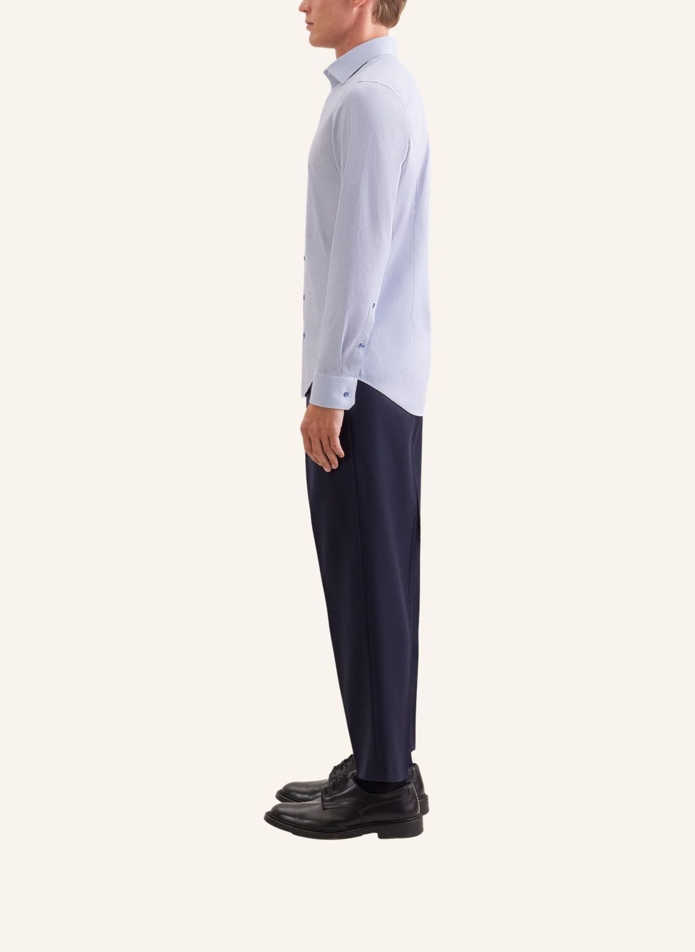 seidensticker Business Hemd Shaped Fit: BLAU