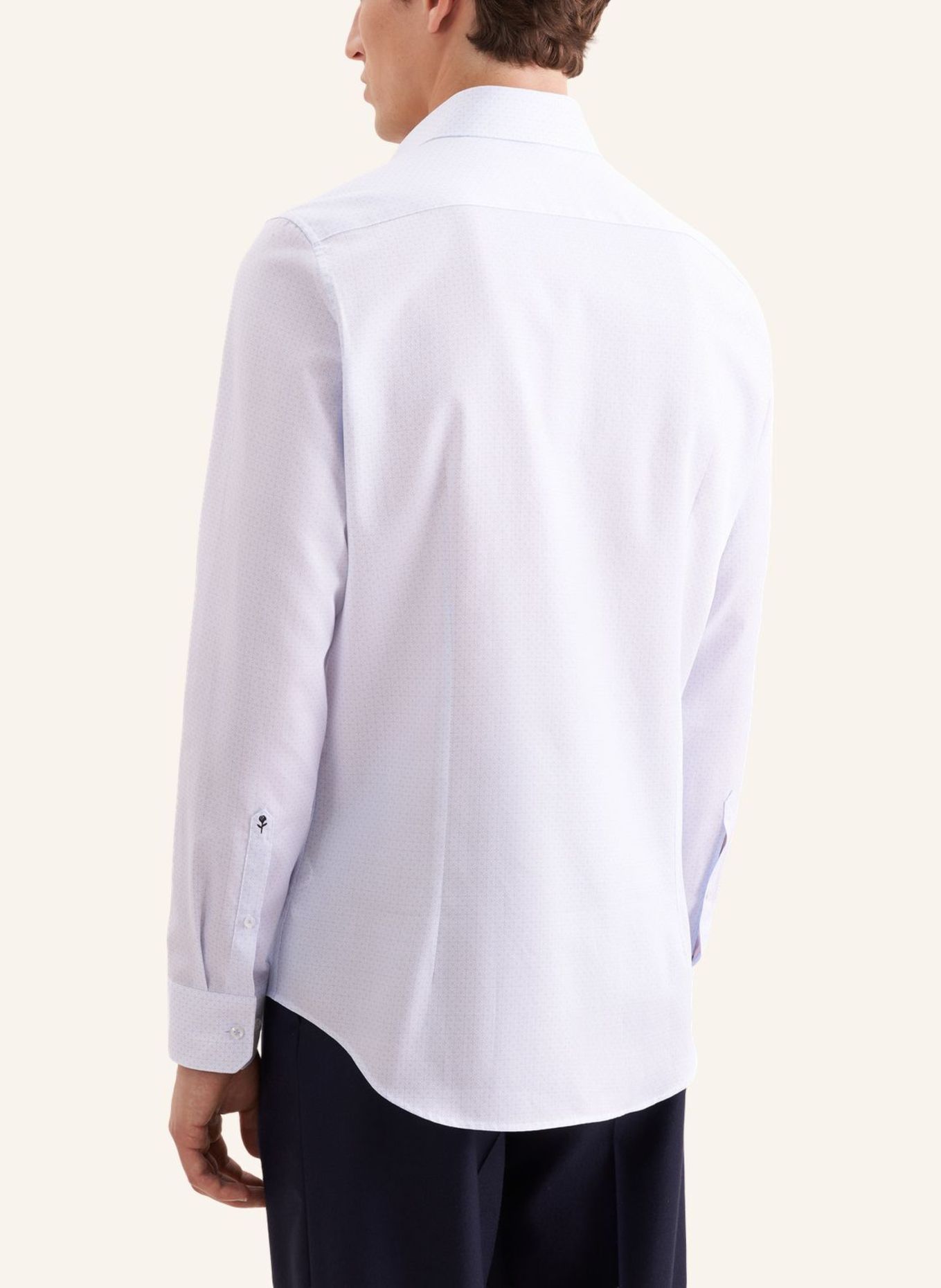 seidensticker Business Hemd Shaped Fit: HELLBLAU