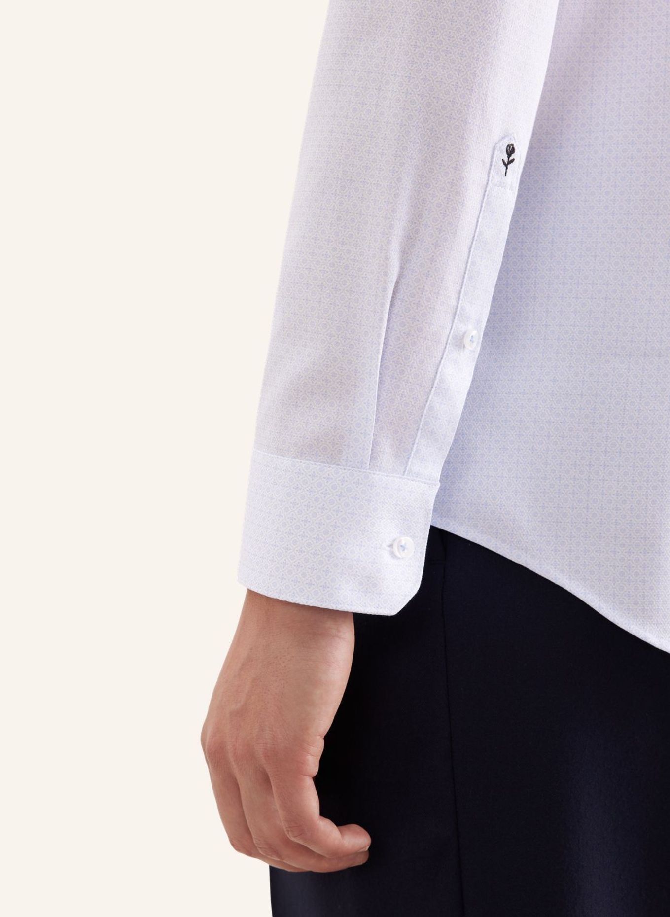 seidensticker Business Hemd Slim Fit: HELLBLAU