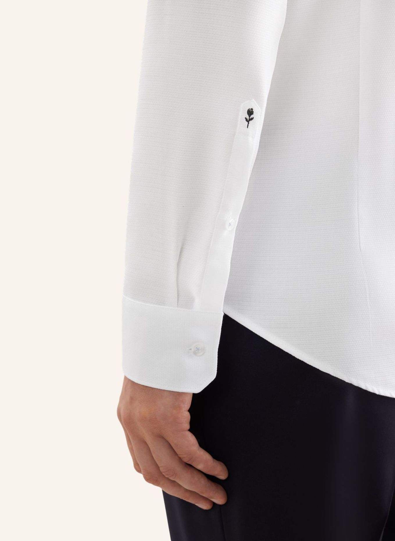 seidensticker Business Hemd Slim Fit: WEISS