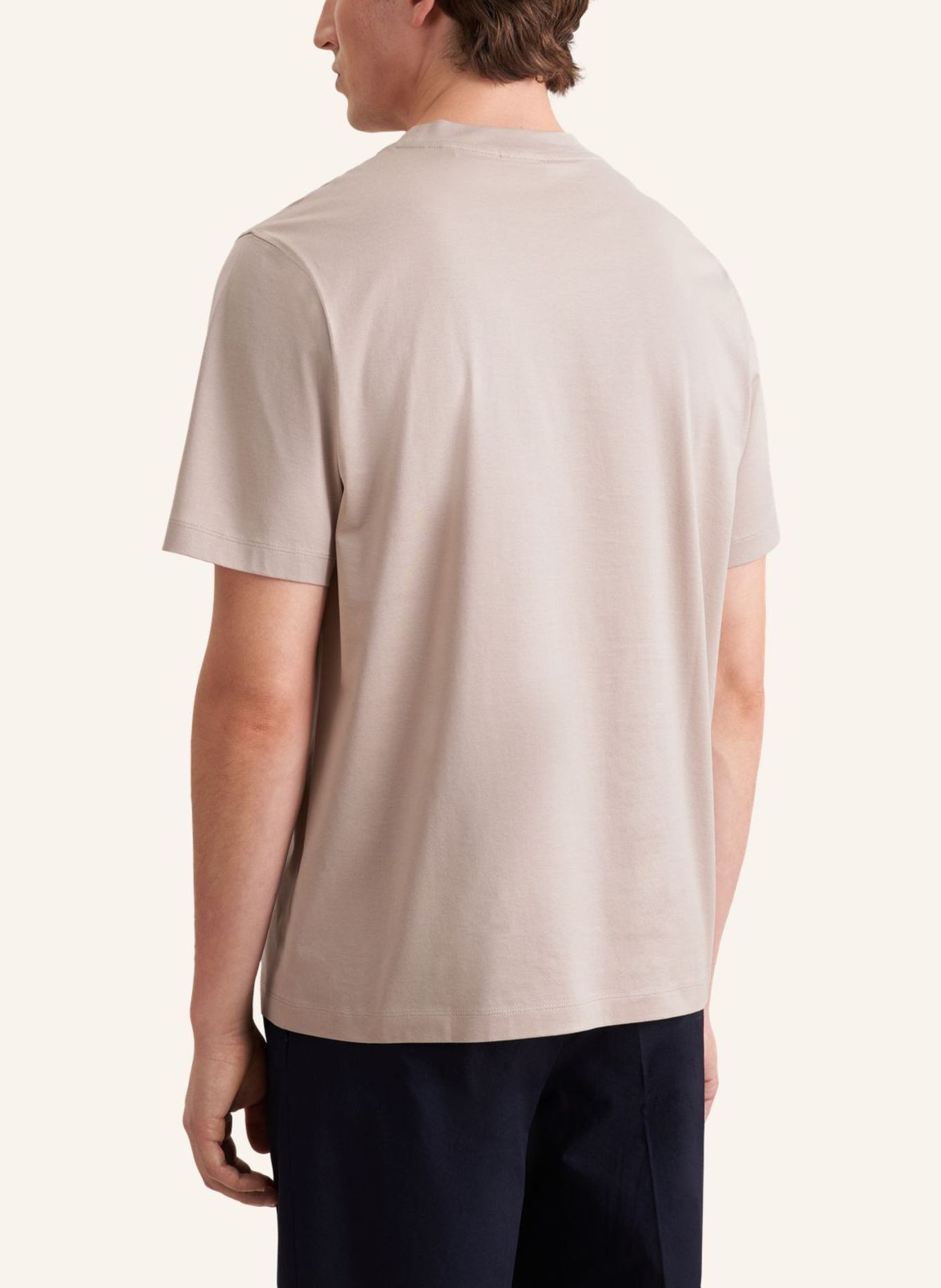 seidensticker T-shirt Regular Fit: BEIGE