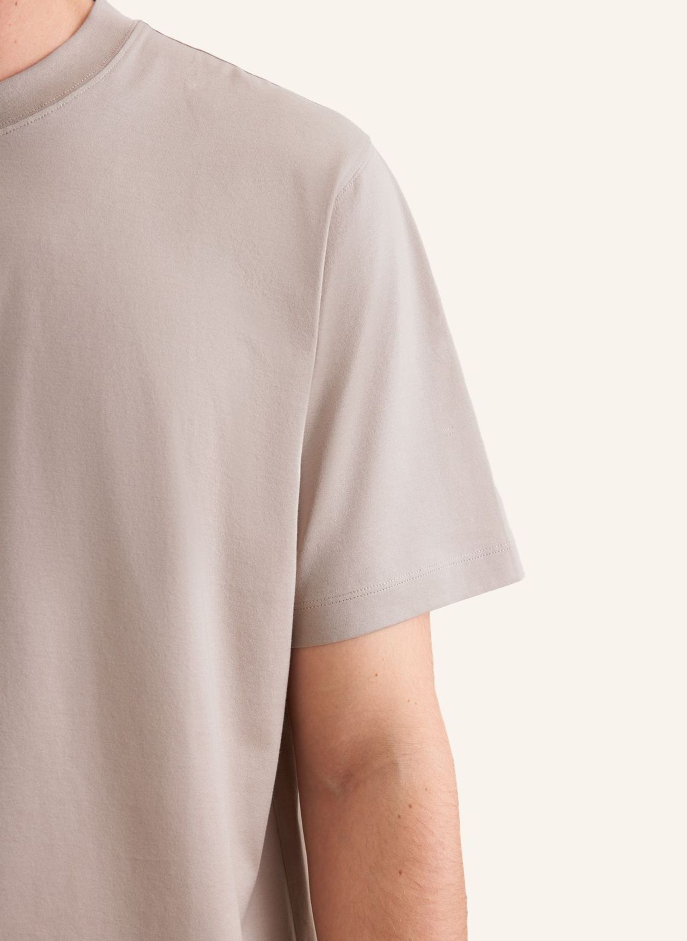seidensticker T-shirt Regular Fit: BEIGE
