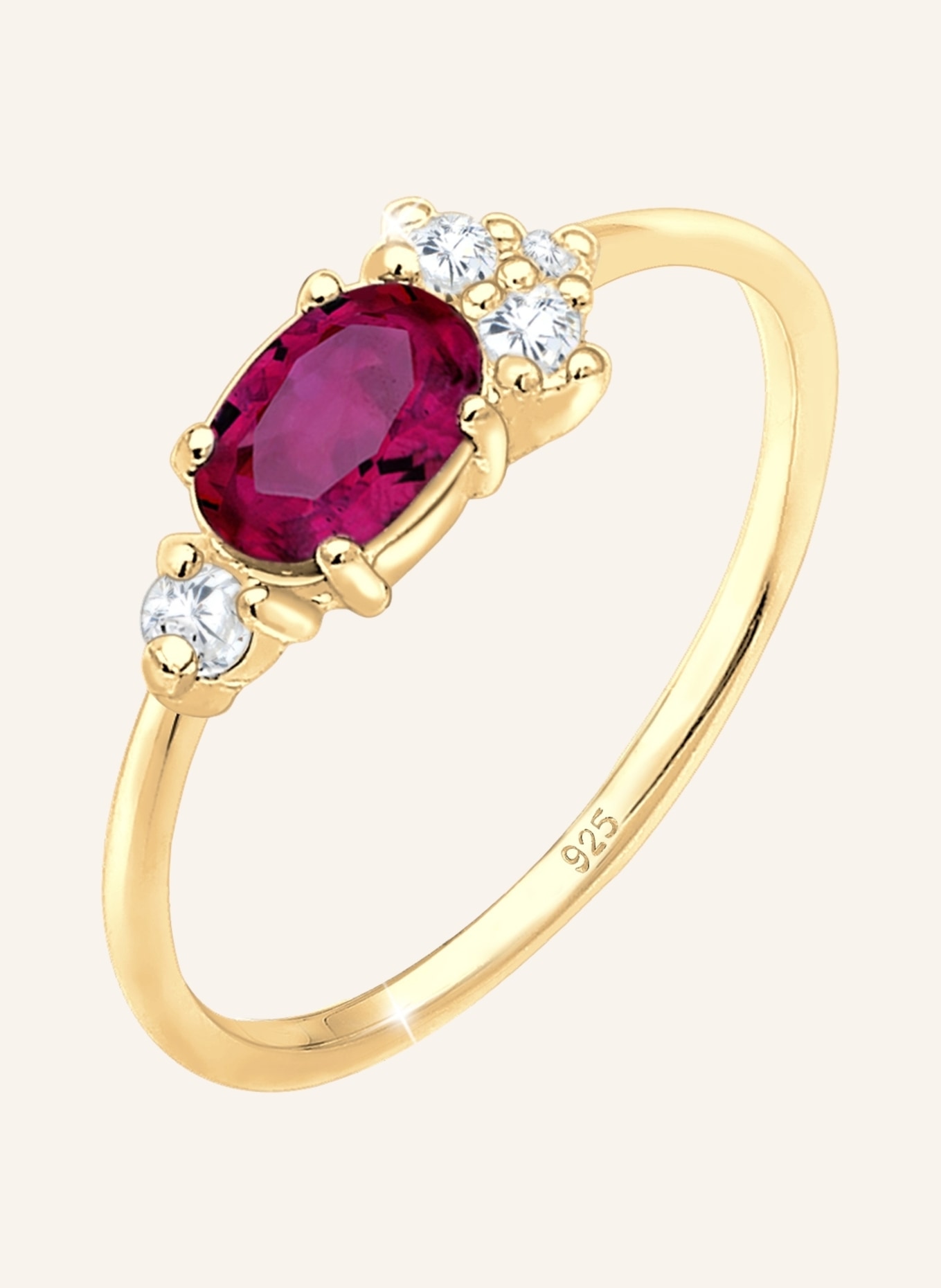 elli PREMIUM Ring, Farbe: GOLD (Bild 1)