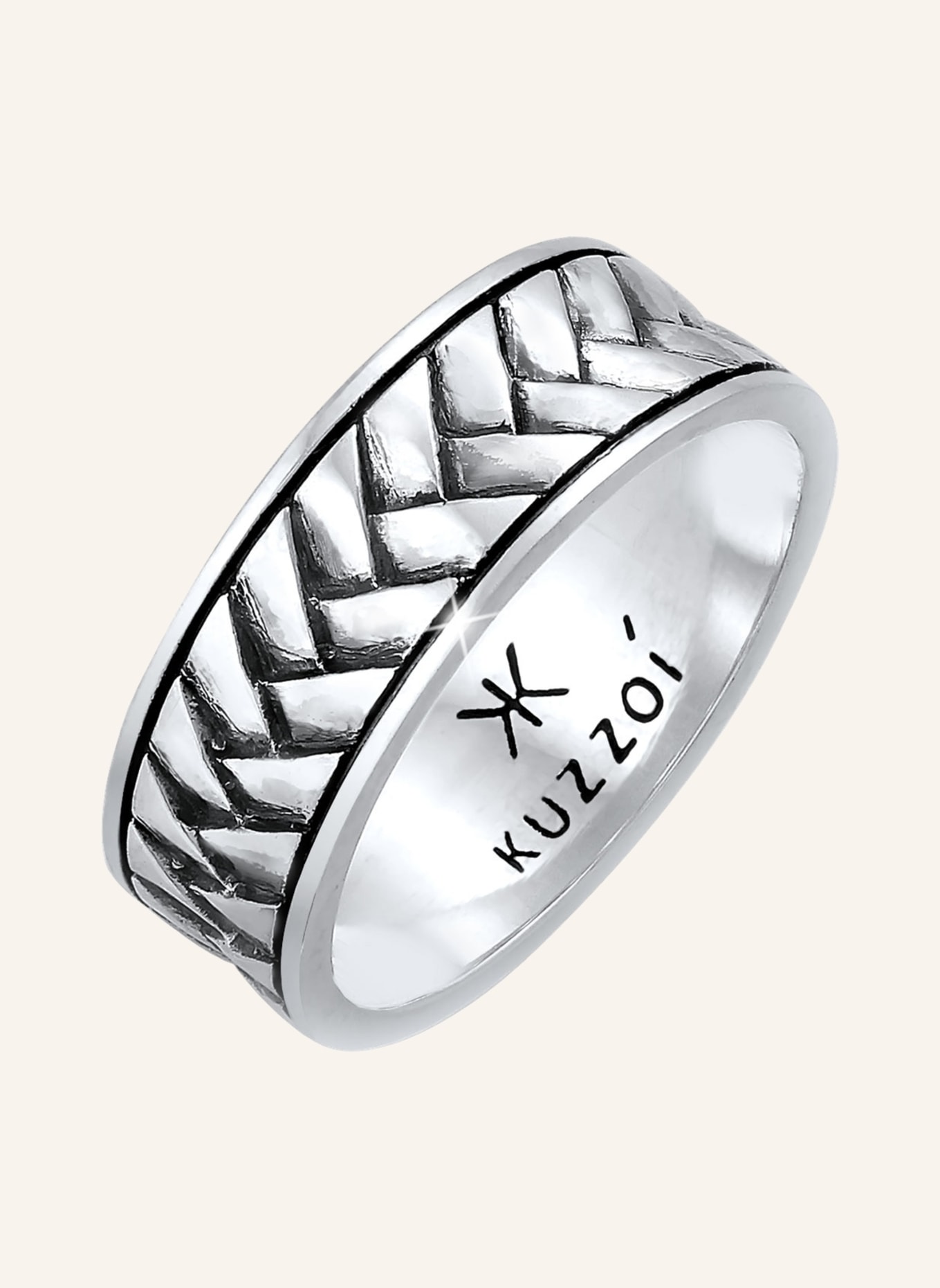 KUZZOI Ring, Farbe: SILBER (Bild 1)