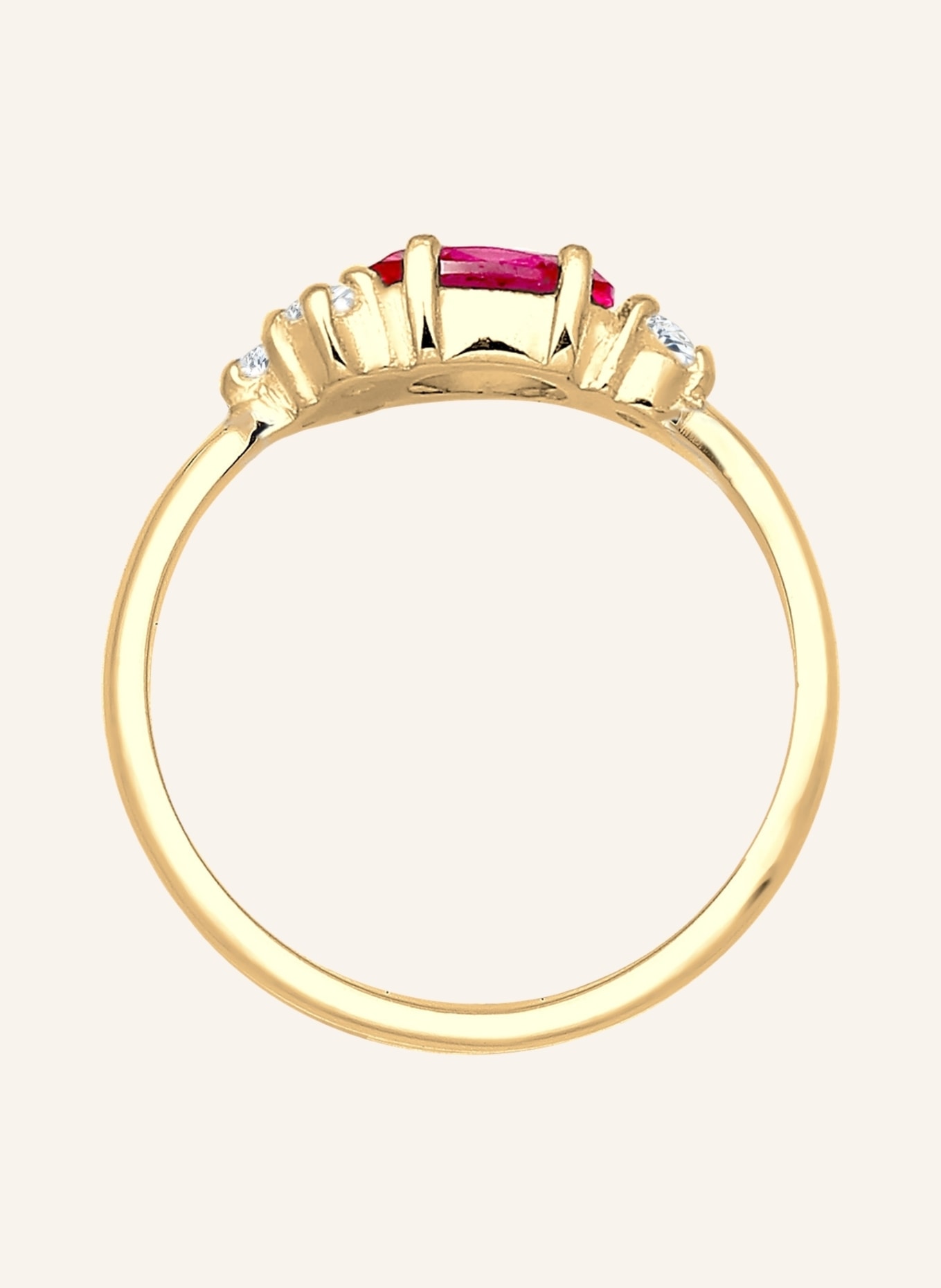 elli PREMIUM Ring, Farbe: GOLD (Bild 2)