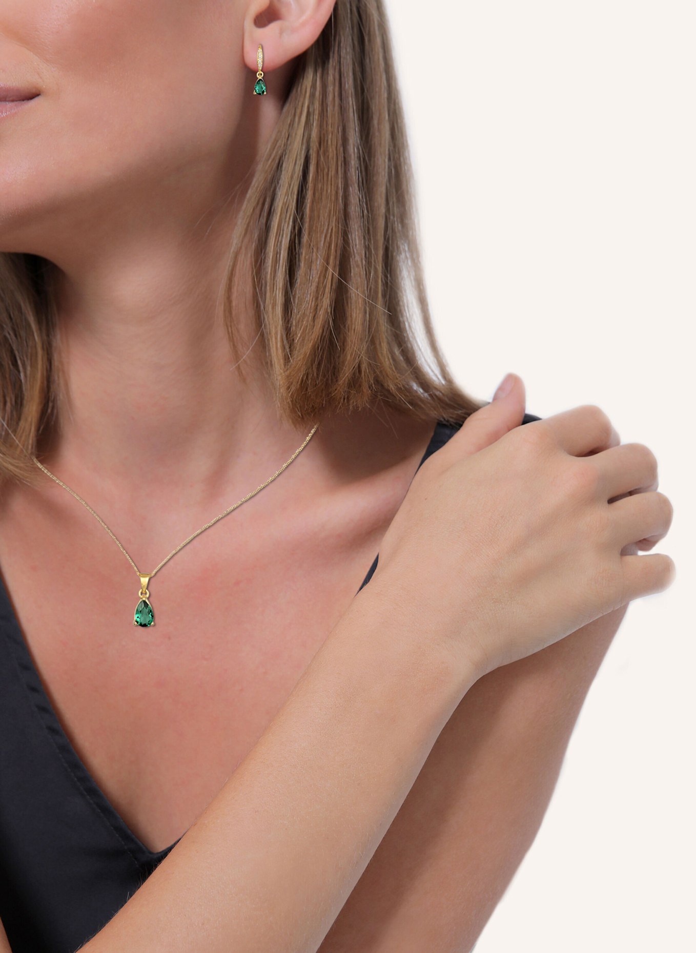 elli Schmuckset: GRÜN