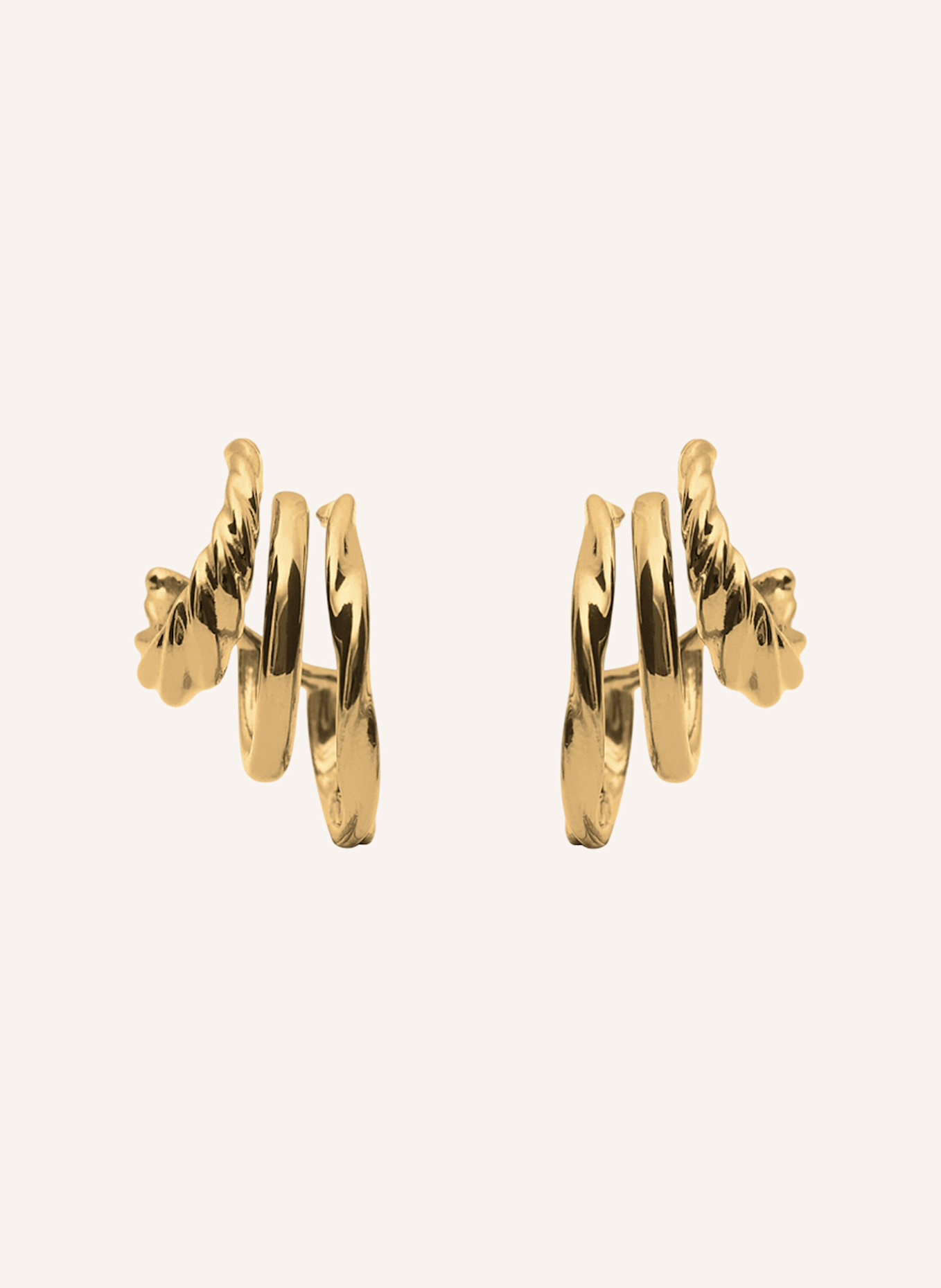 STILNEST Ohrringe: GOLD