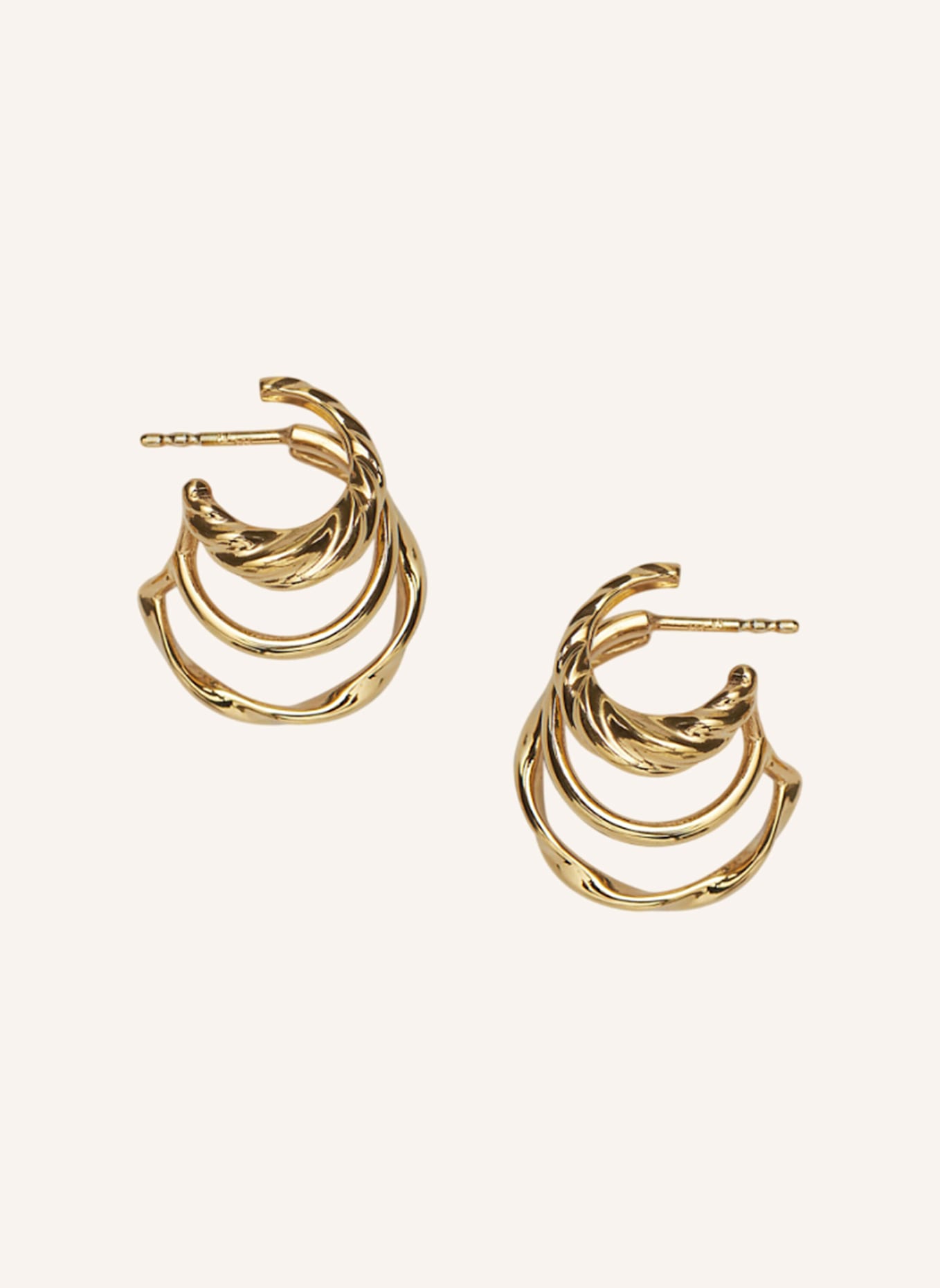 STILNEST Ohrringe: GOLD