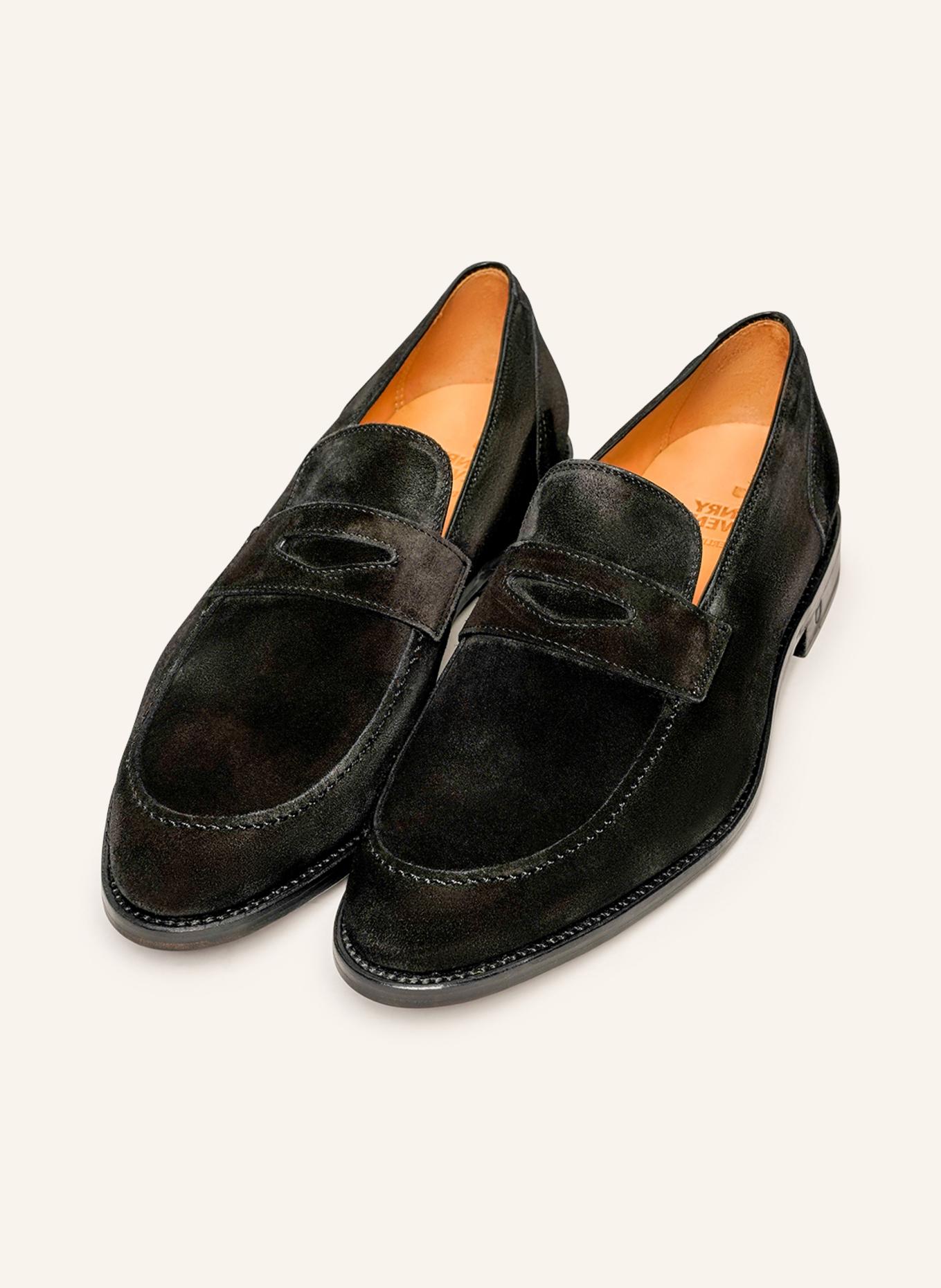 Henry Stevens Loafer MARSHALL PL, Farbe: SCHWARZ (Bild 1)
