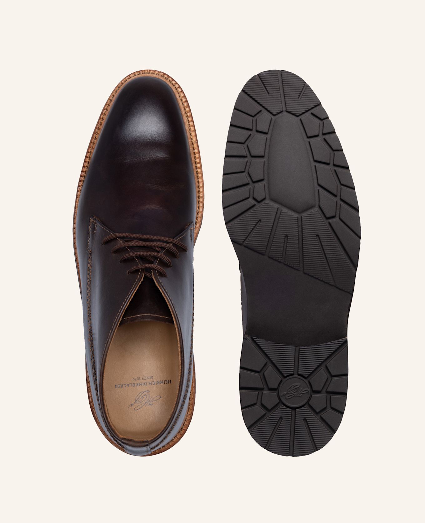 HEINRICH DINKELACKER Boots LUZERN PLAIN H: BRAUN