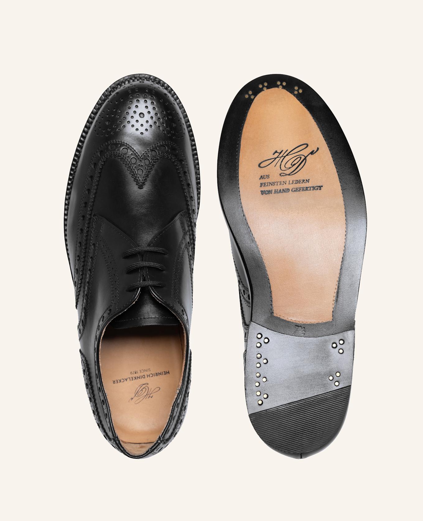 HEINRICH DINKELACKER Schnürer JANOSH K FULL-BROGUE BC: SCHWARZ