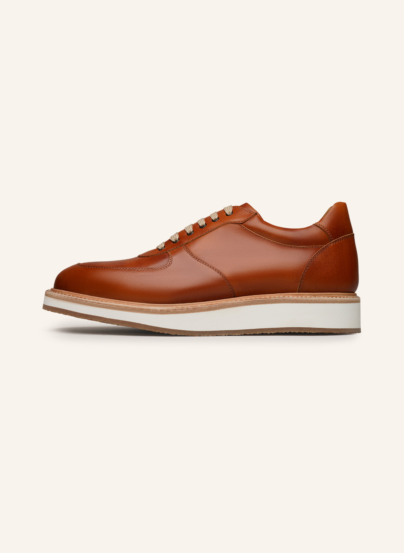 HEINRICH DINKELACKER Sneaker LONDON SNEAKER TC: COGNAC
