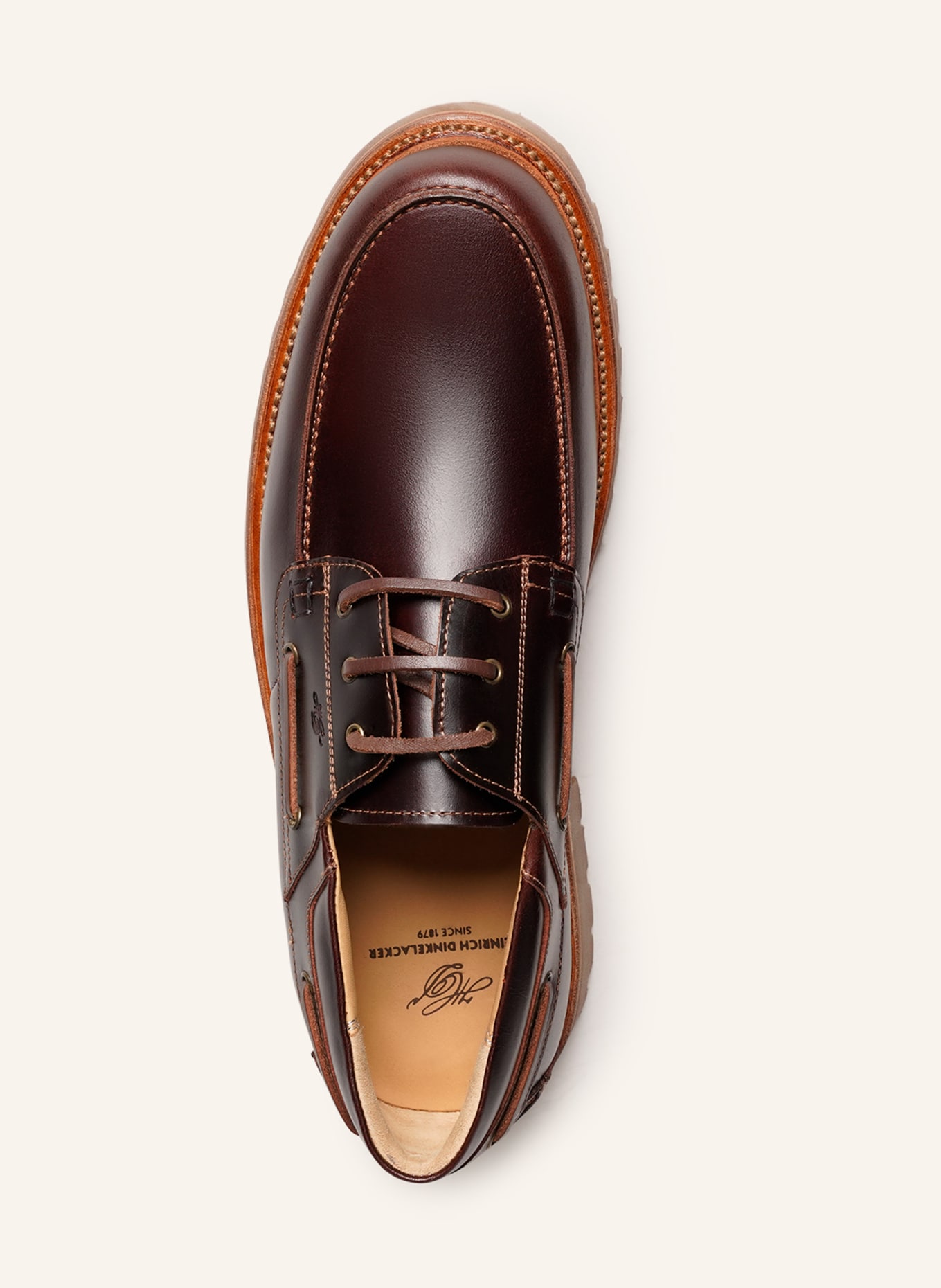 HEINRICH DINKELACKER Slipper MIAMI PLAIN MA: BRAUN