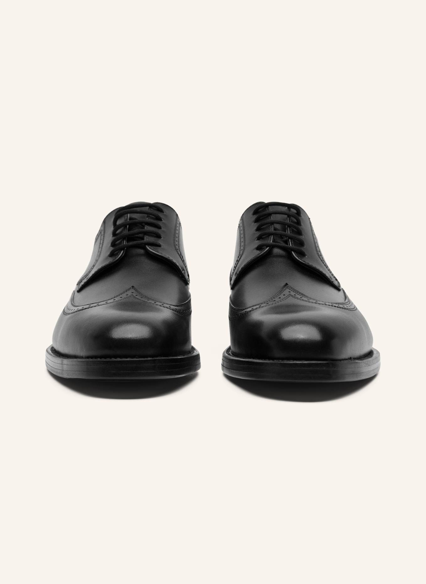 HEINRICH DINKELACKER Schnürer LUZERN FULL-BROGUE BC: SCHWARZ