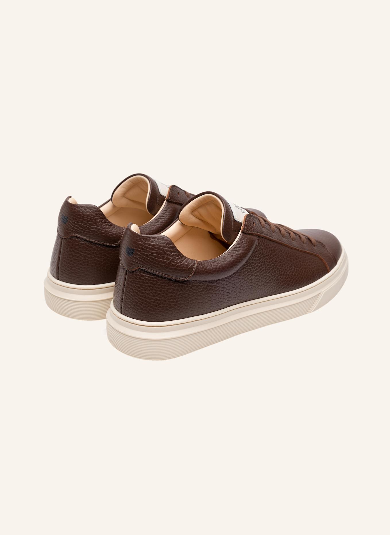 Henry Stevens Sneaker TRAVIS S1: DUNKELBRAUN