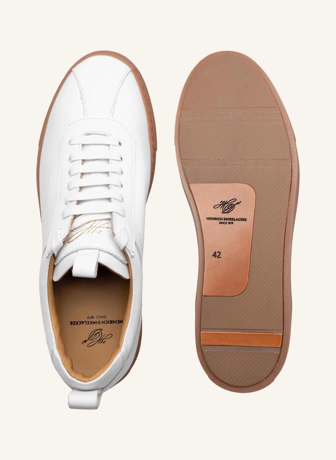 HEINRICH DINKELACKER Sneaker TURIN SNEAKER T: WEISS