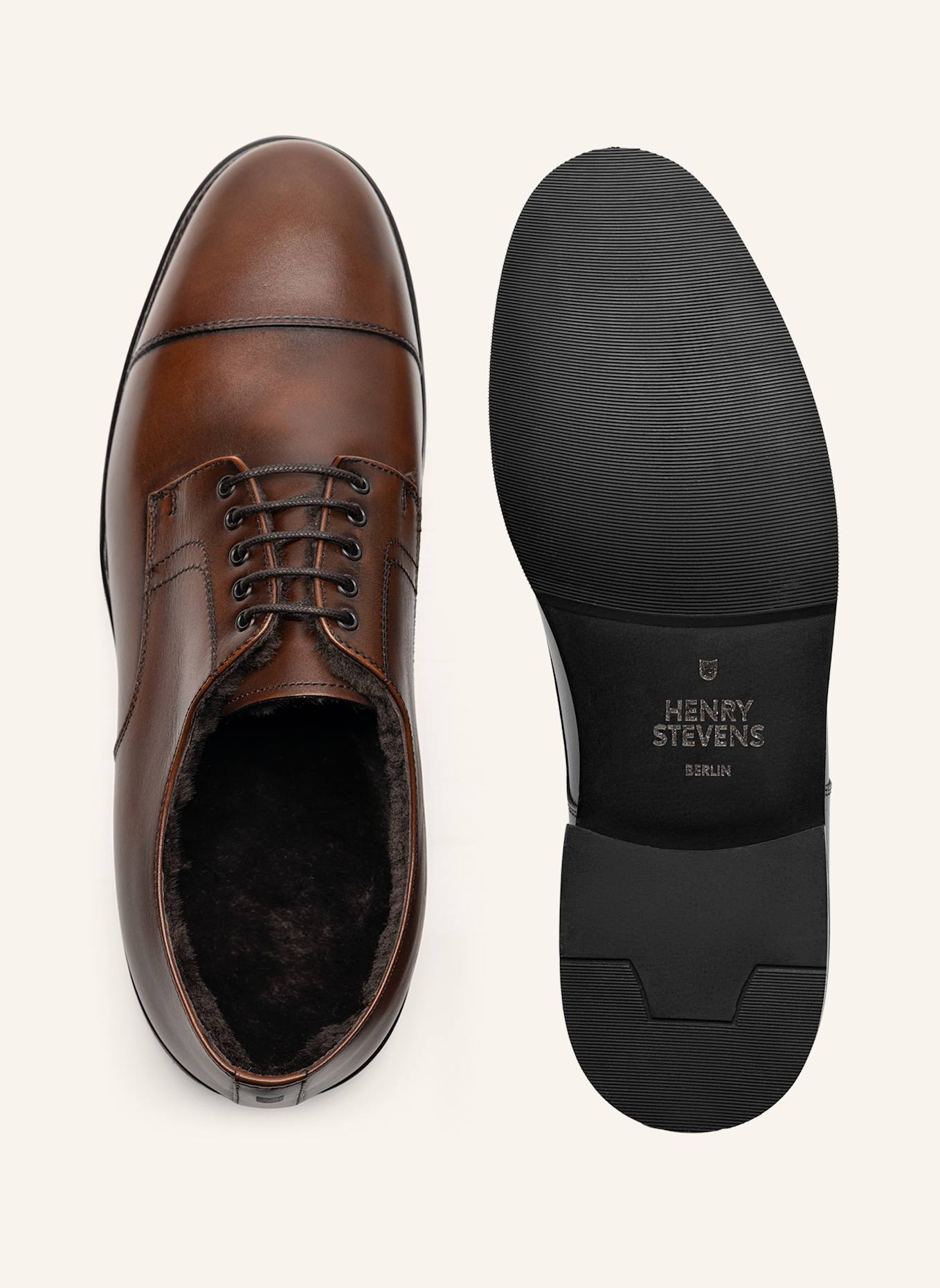 Henry Stevens Schnürer WINSTON CD3: BRAUN