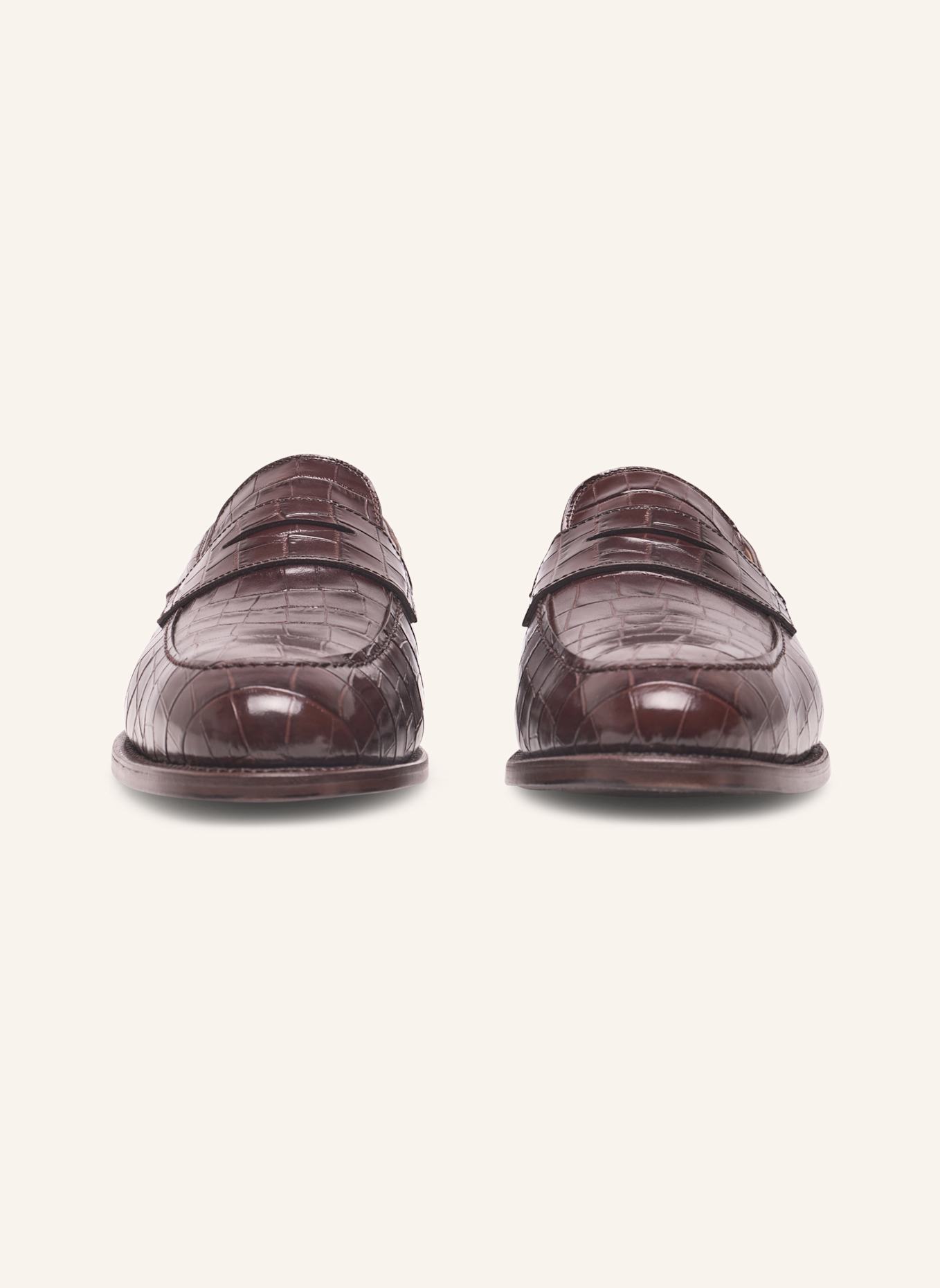 Henry Stevens Loafer MARSHALL PL: DUNKELBRAUN