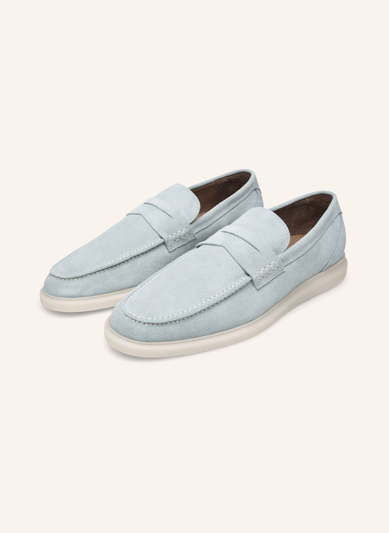 Henry Stevens Loafer ELIA PL1: BLAUGRAU