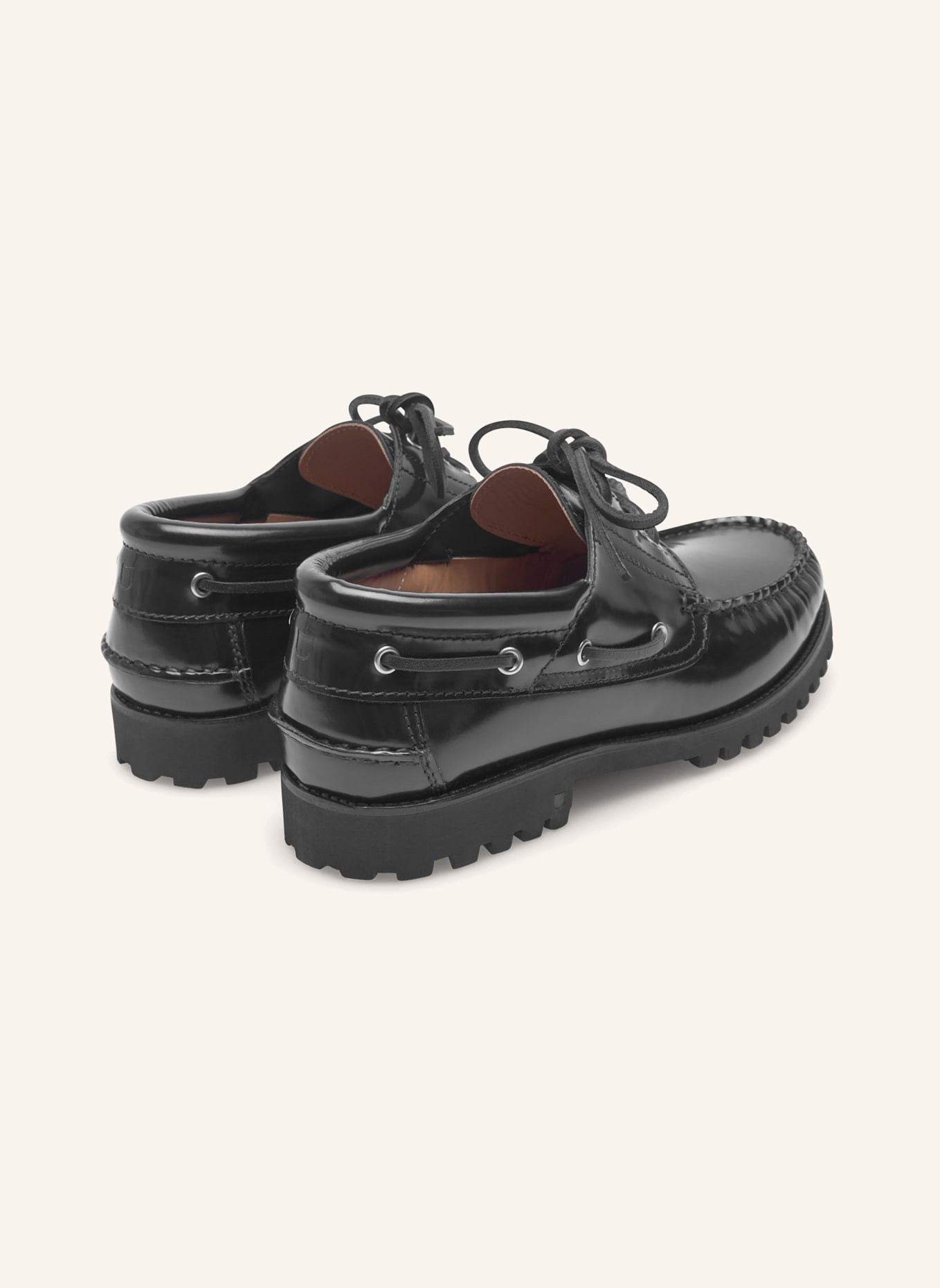 Henry Stevens Bootsschuh MORGAN M DS: SCHWARZ