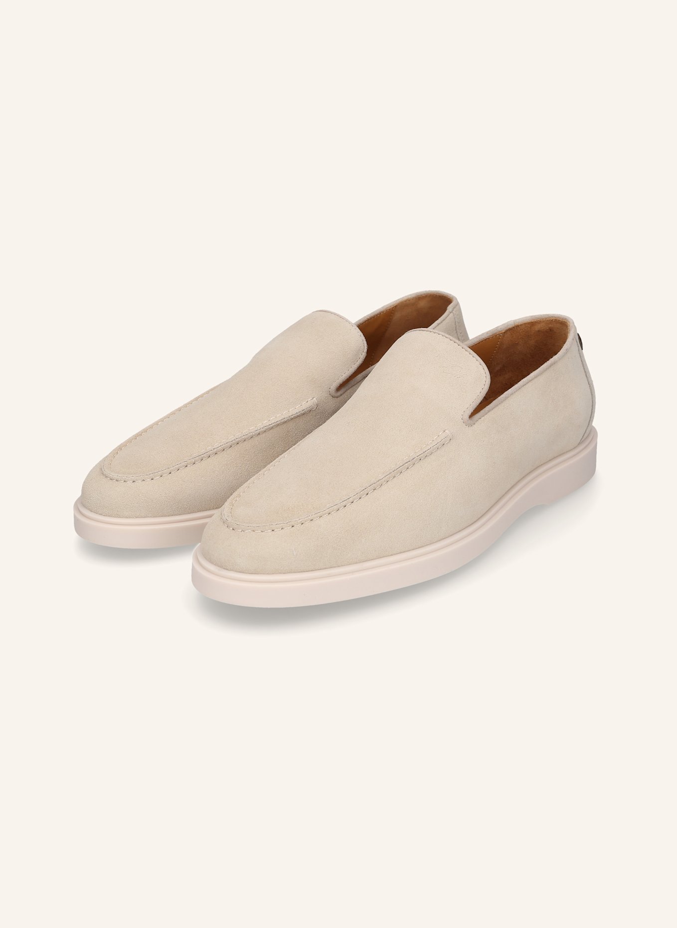 HEINRICH DINKELACKER Loafer GENUA PLAIN LOAFER V: BEIGE
