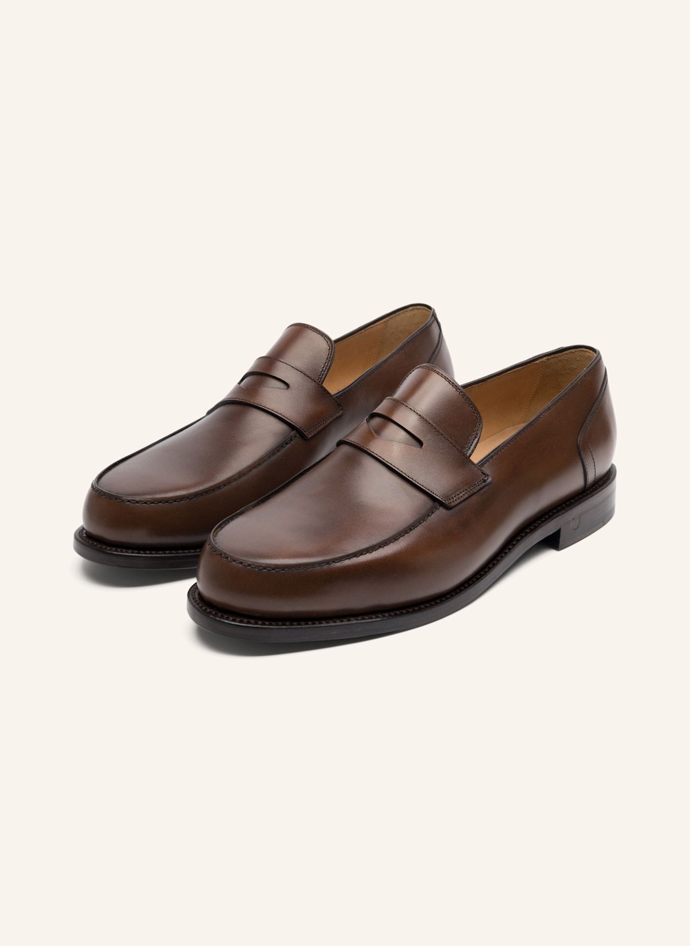 Henry Stevens Loafer HAYWOOD PL: BRAUN