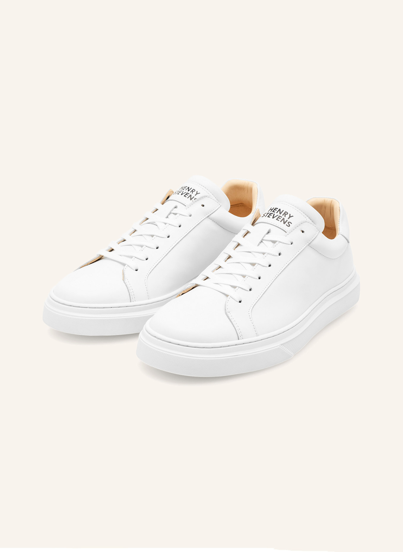 Henry Stevens Sneaker TRAVIS S1: WEISS