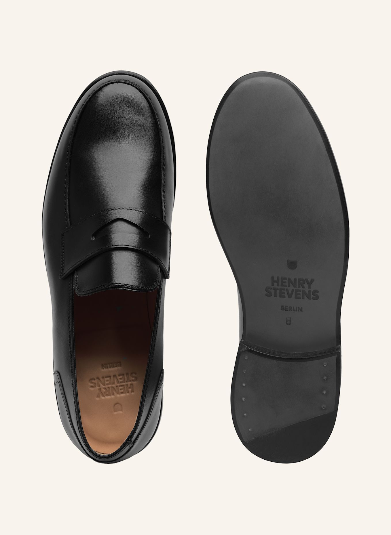 Henry Stevens Loafer HAYWOOD PL: SCHWARZ