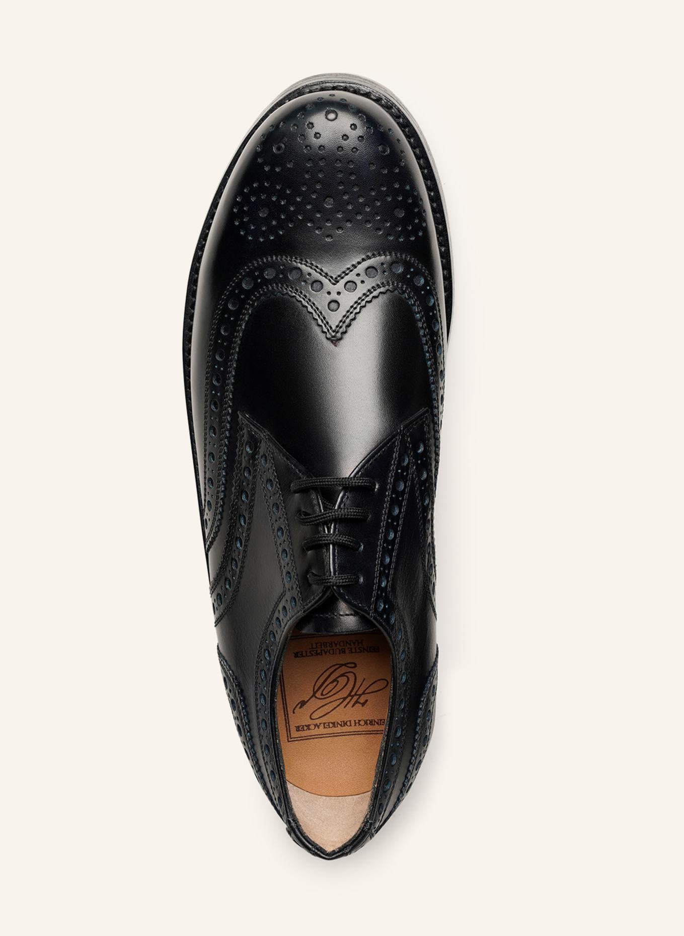 HEINRICH DINKELACKER Schnürer RIO FULL-BROGUE TC: DUNKELBLAU