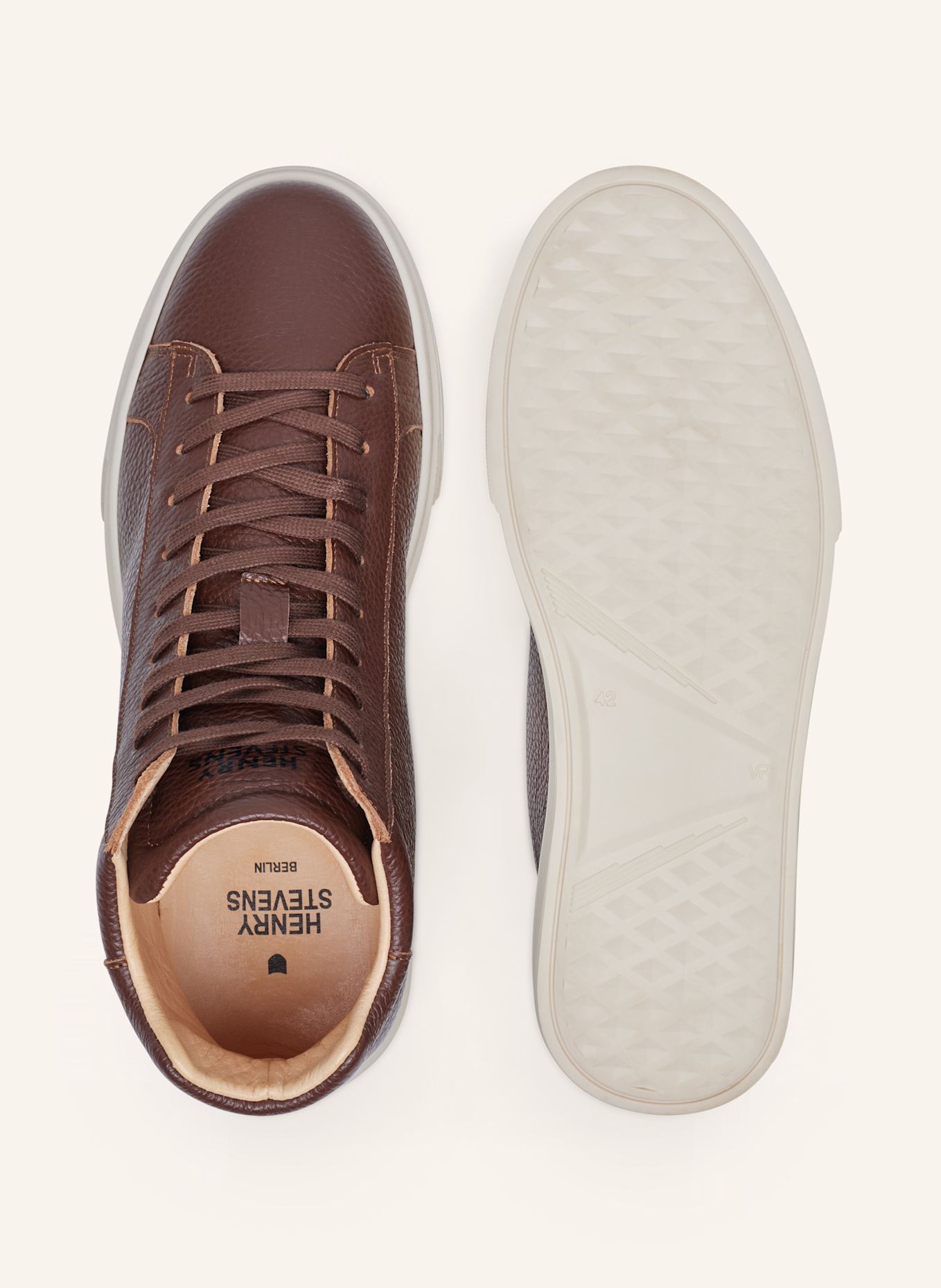 Henry Stevens Sneaker TRAVIS MTS: DUNKELBRAUN