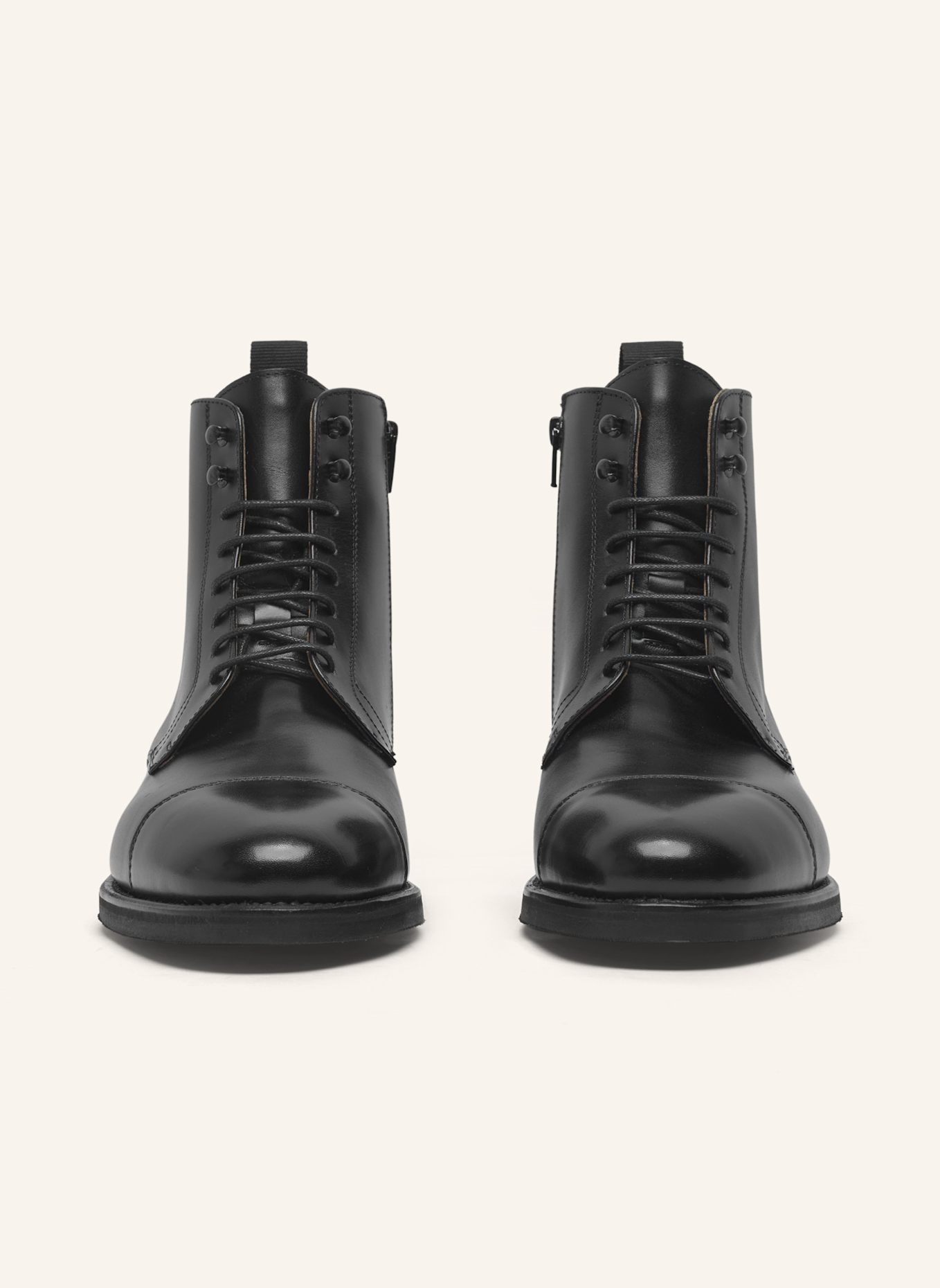 Henry Stevens Schnürboots WINSTON CDB2: SCHWARZ