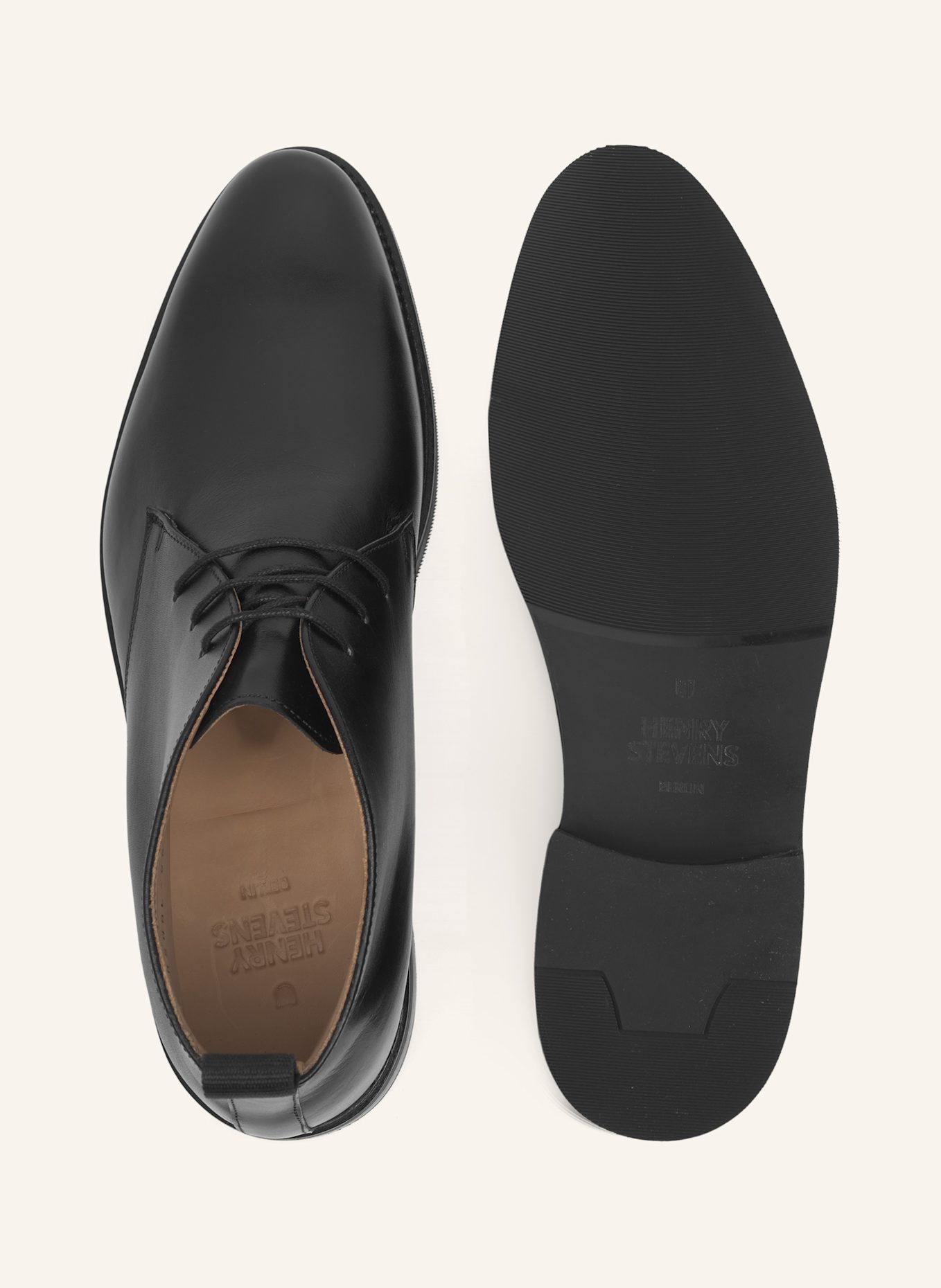 Henry Stevens Schnürboots MARSHALL GB2: SCHWARZ