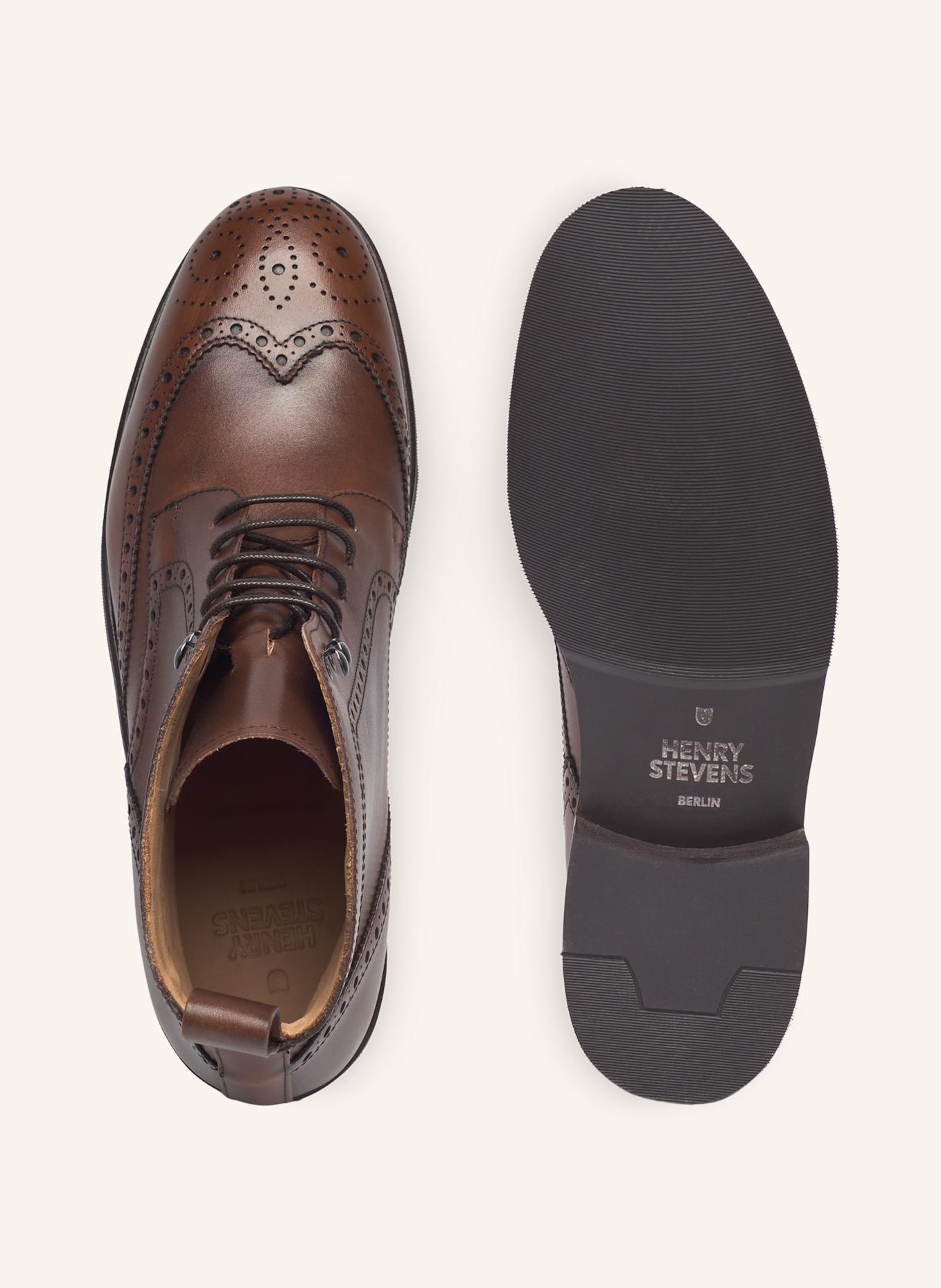 Henry Stevens Schnürboots WINSTON FBDB2: BRAUN