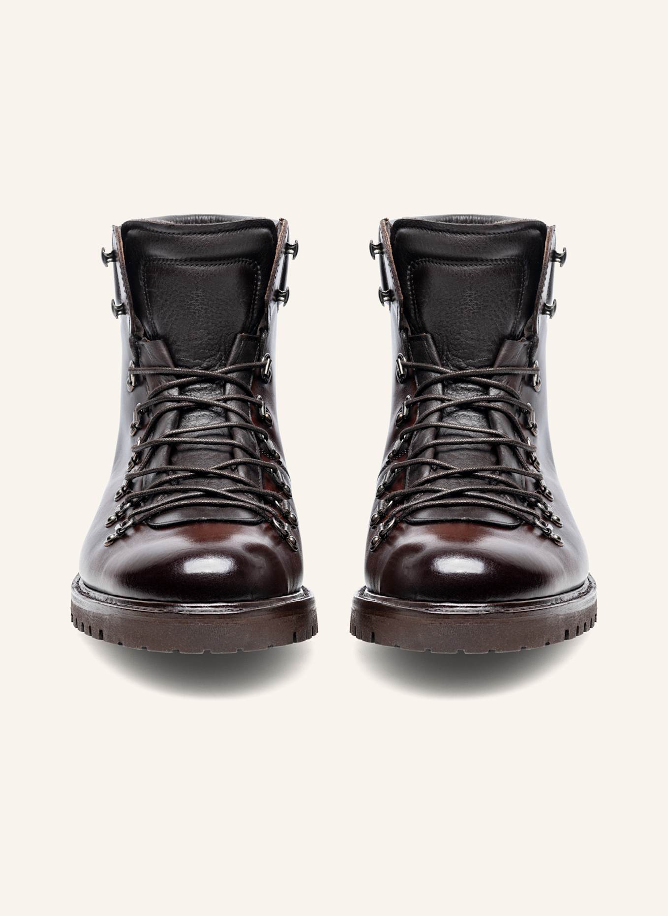 Henry Stevens Schnürboots BARKLEY HB3: DUNKELBRAUN