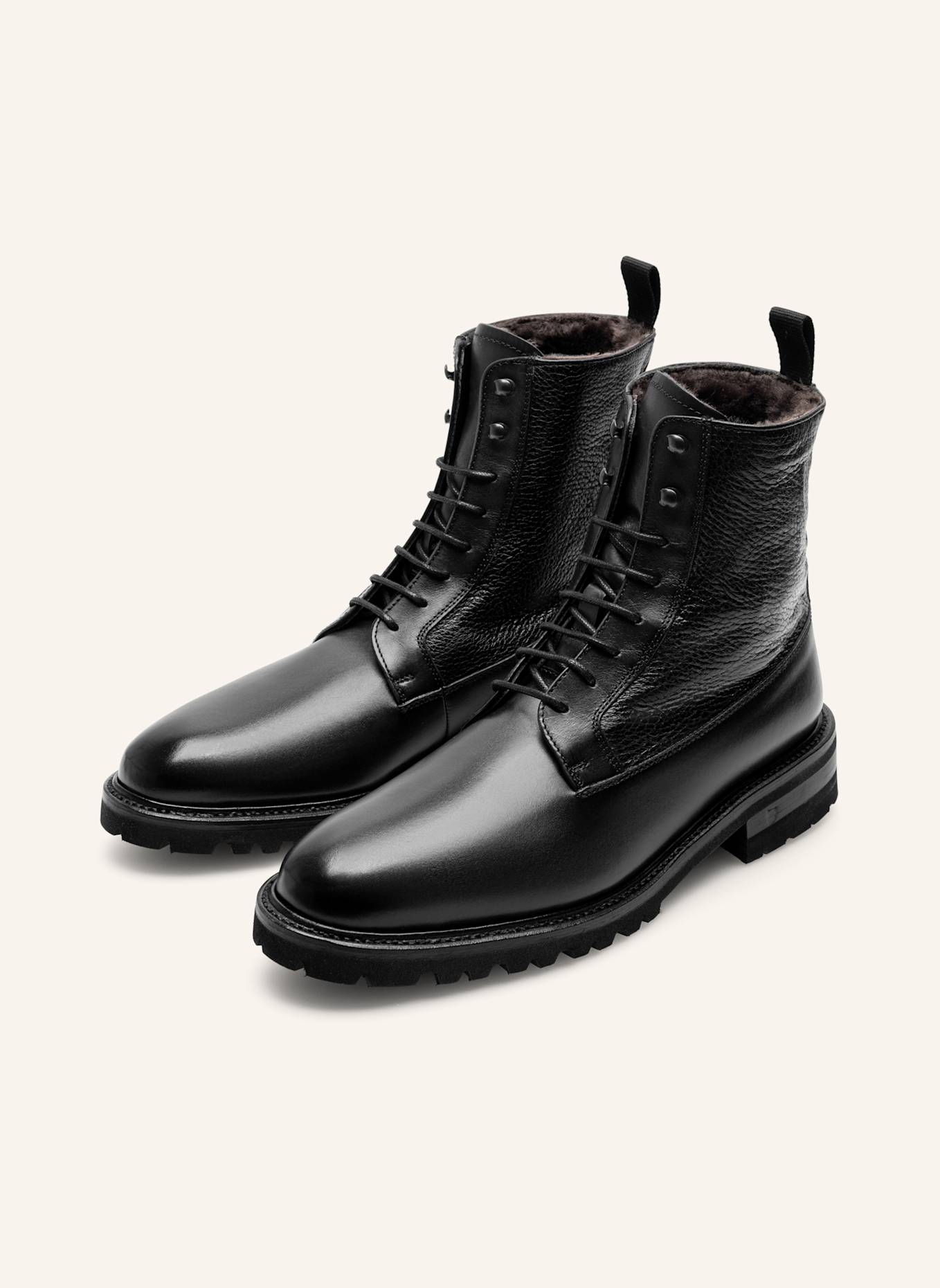 Henry Stevens Schnürboots WINSTON PDB5: DUNKELGRAU