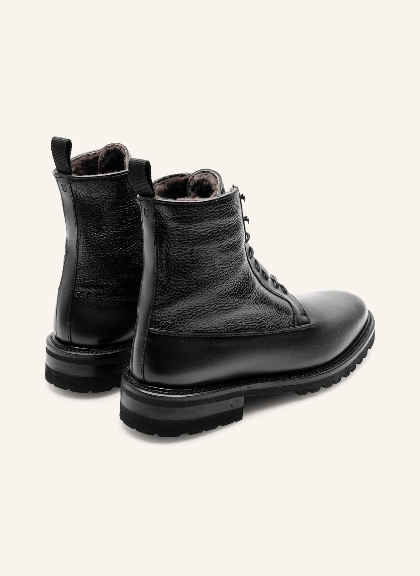Henry Stevens Schnürboots WINSTON PDB5: DUNKELGRAU