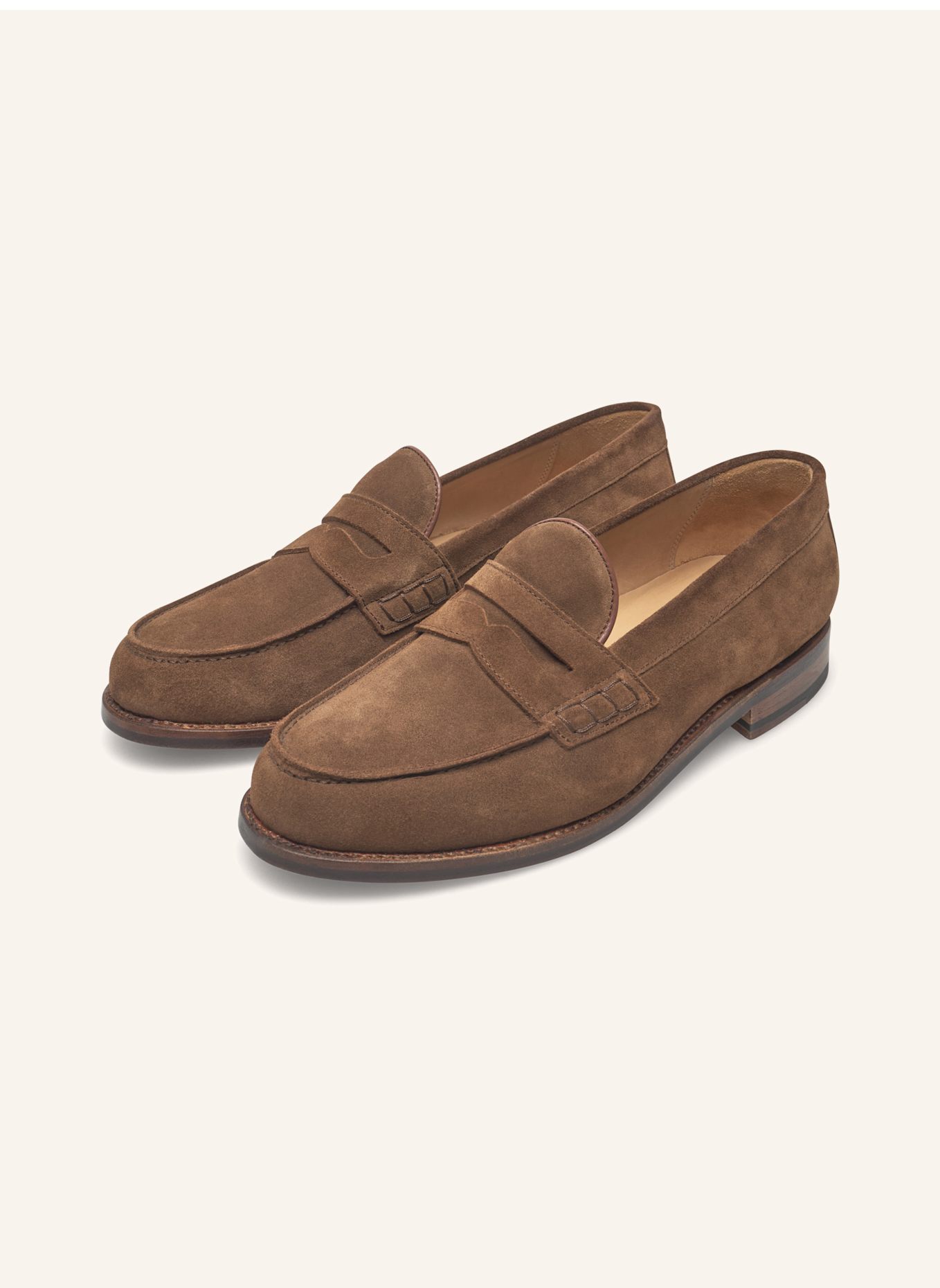 HEINRICH DINKELACKER Loafer WIEN PLAIN V: BRAUN
