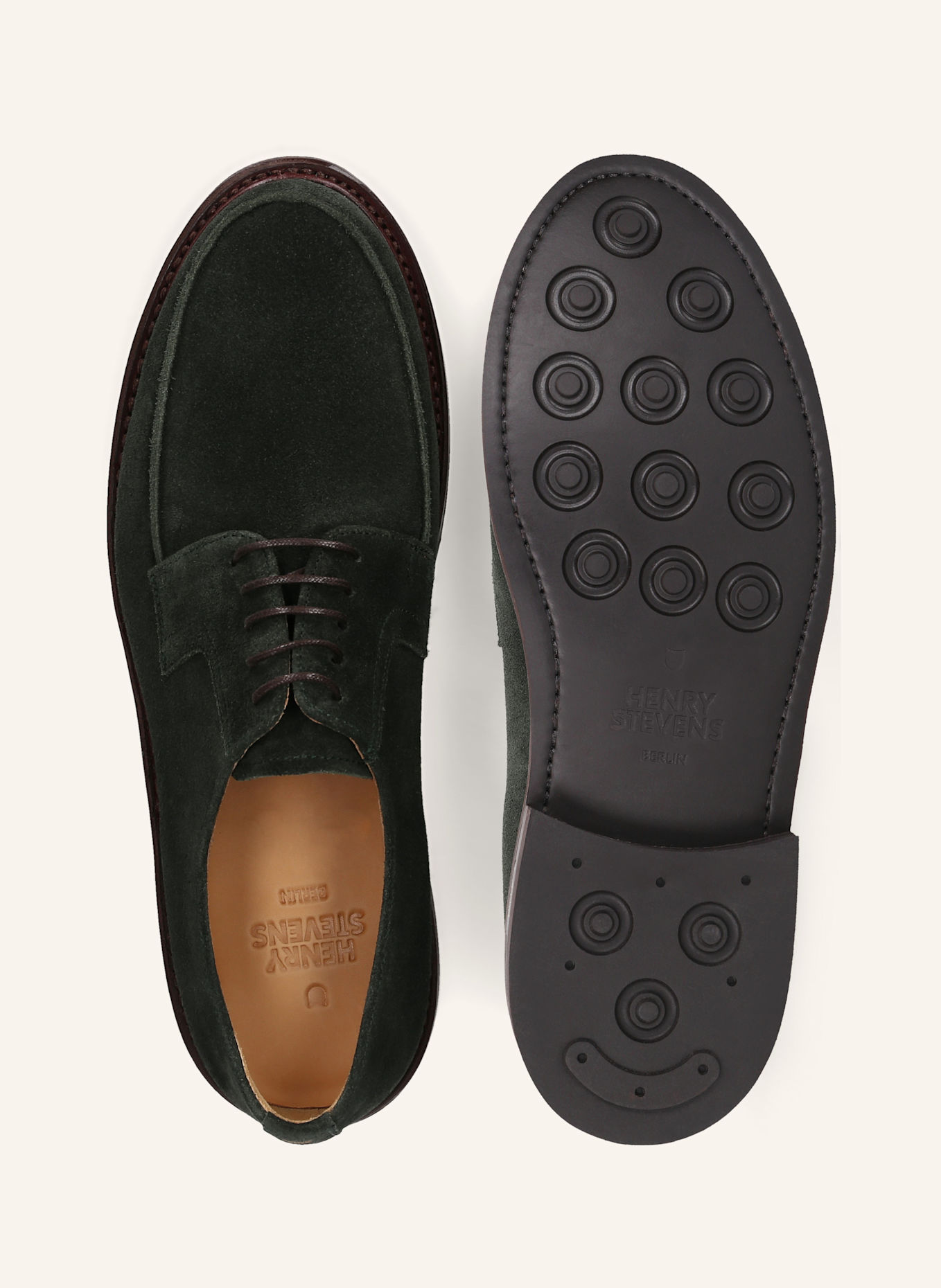 Henry Stevens Schnürer HAYWOOD N: DUNKELGRÜN