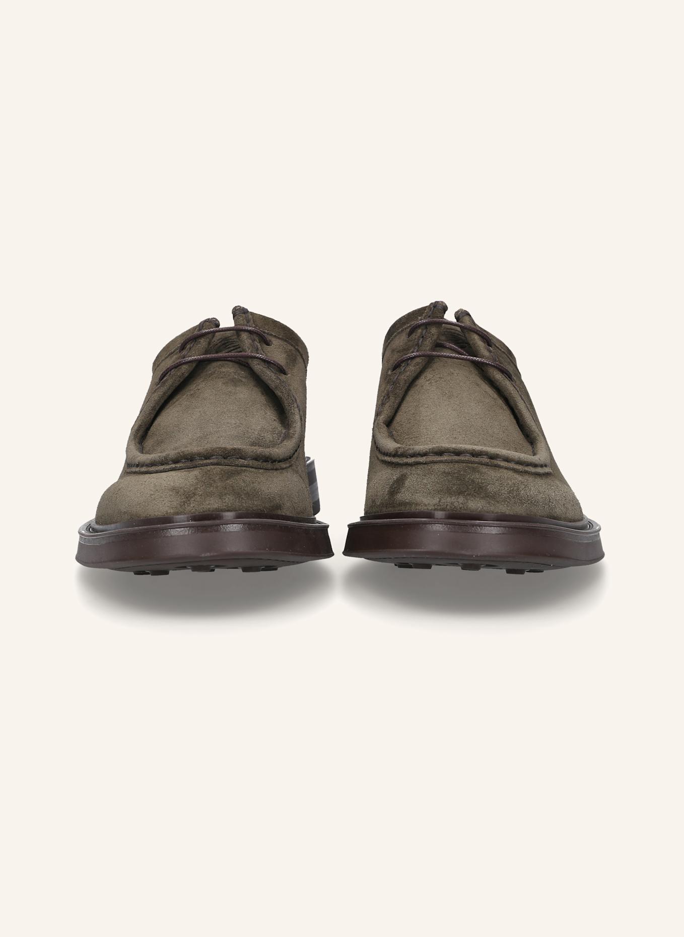 HEINRICH DINKELACKER Schnürer FLORENZ PLAIN V: DUNKELGRÜN