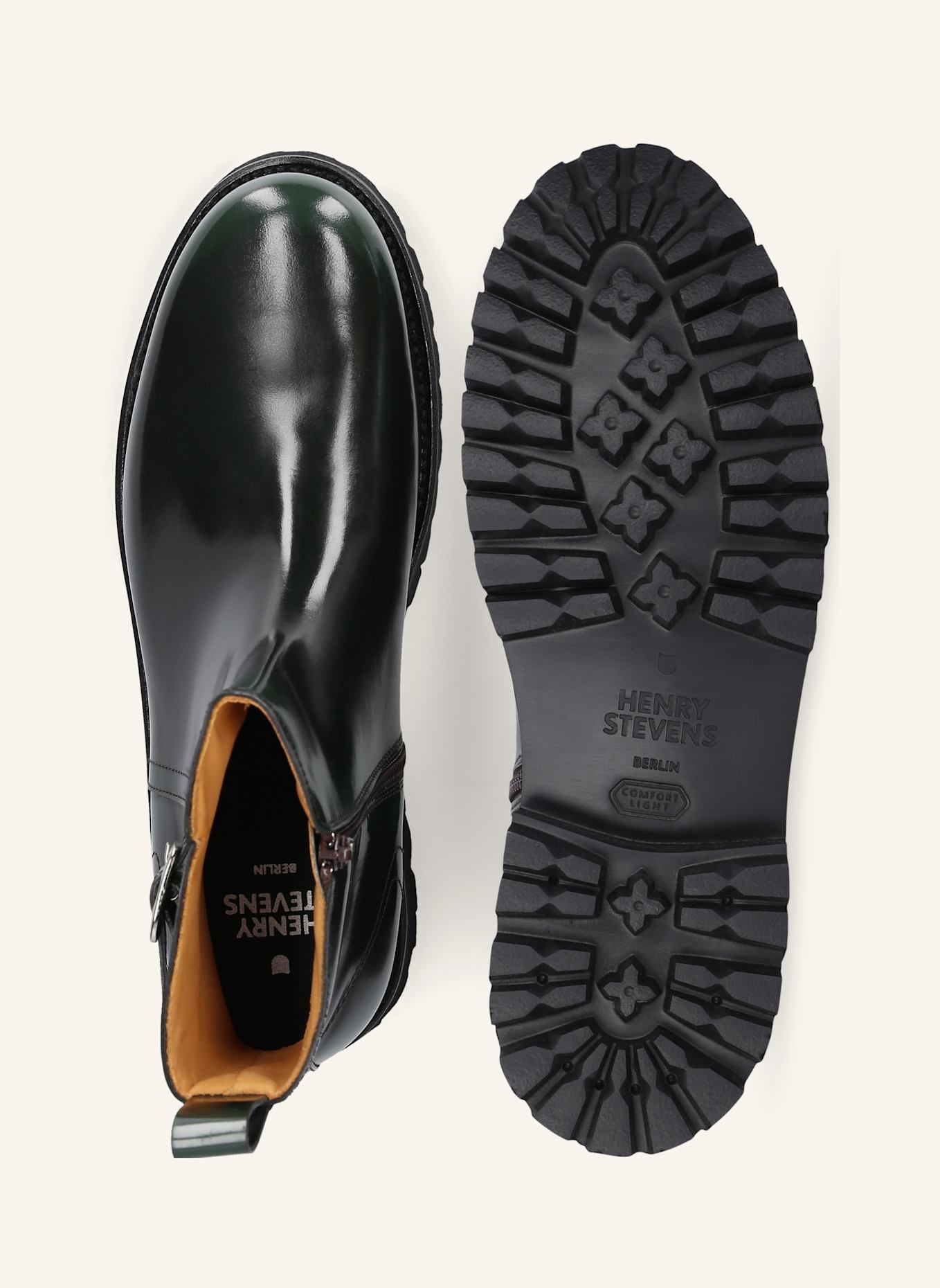 Henry Stevens Boots HARRY JPB: DUNKELGRÜN