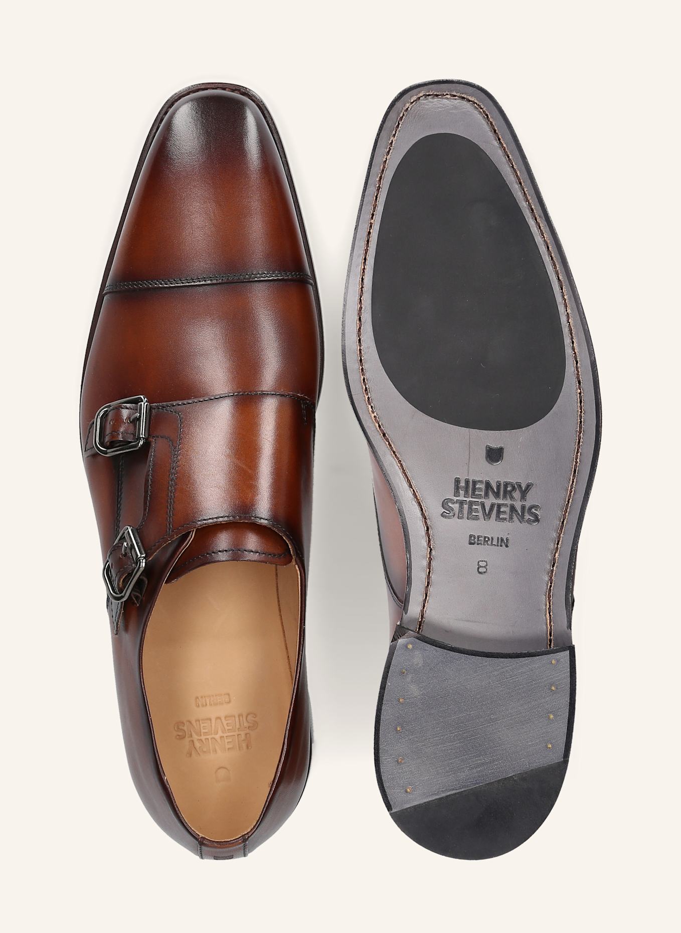 Henry Stevens Schnallenschuh LIAM CDM: BRAUN