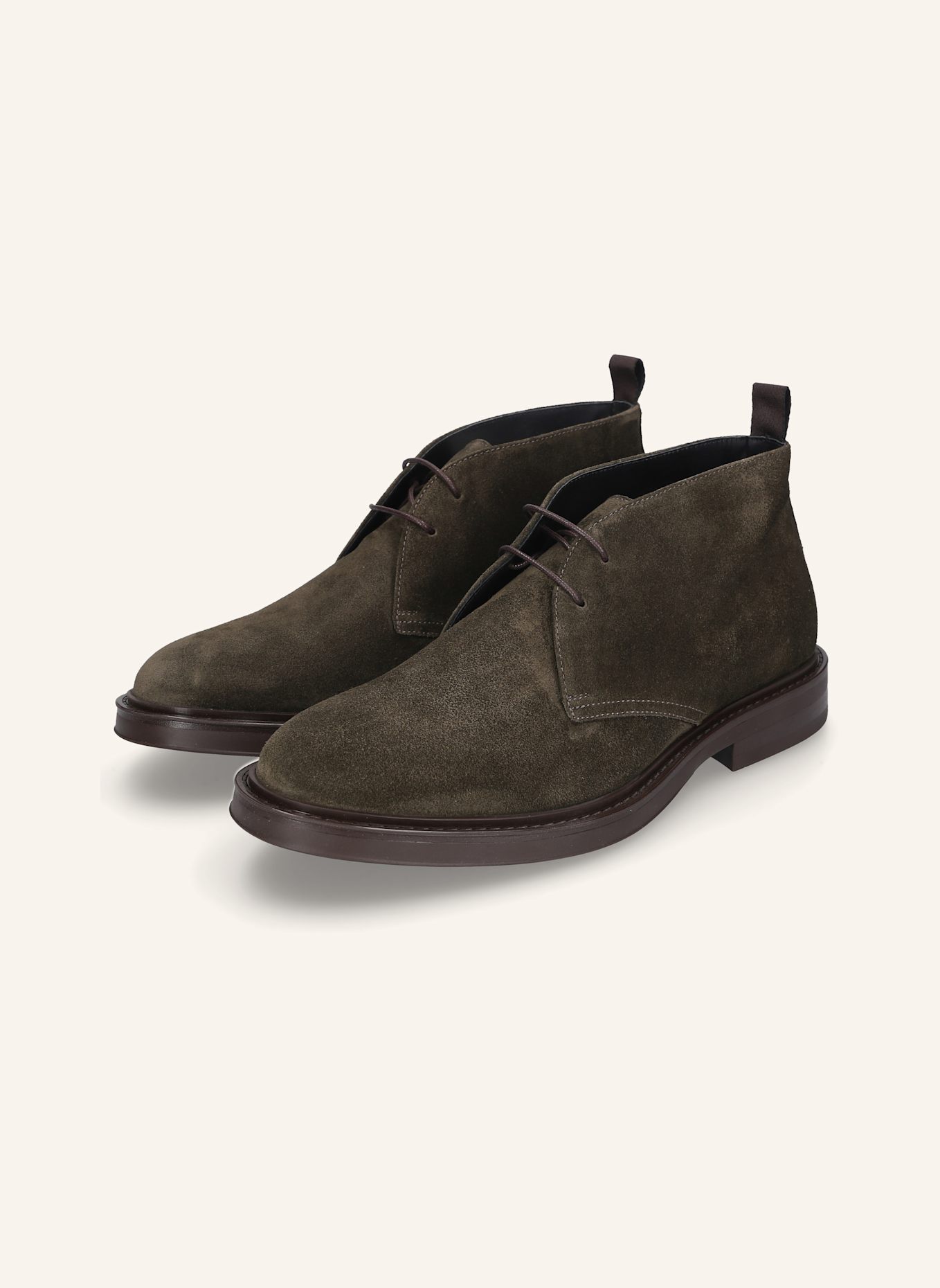 HEINRICH DINKELACKER Schnürboots FLORENZ PLAIN V: DUNKELGRÜN