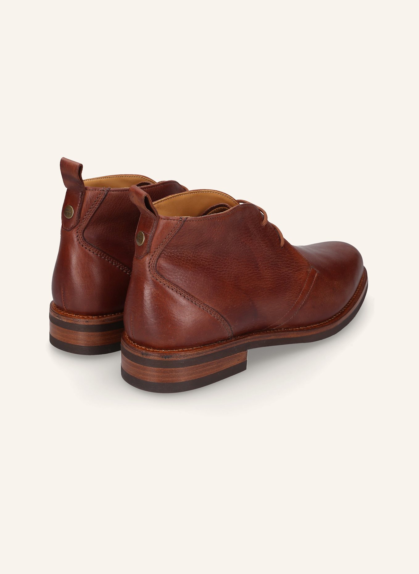 HEINRICH DINKELACKER Schnürboots GENF PLAIN N: BRAUN