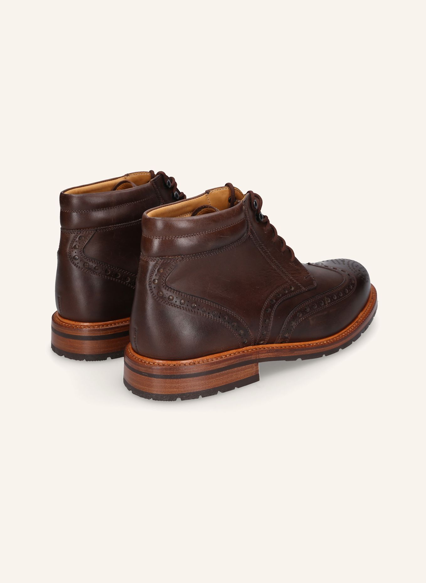 HEINRICH DINKELACKER Schnürboots JANOSH K FULL BROGUE H: DUNKELBRAUN