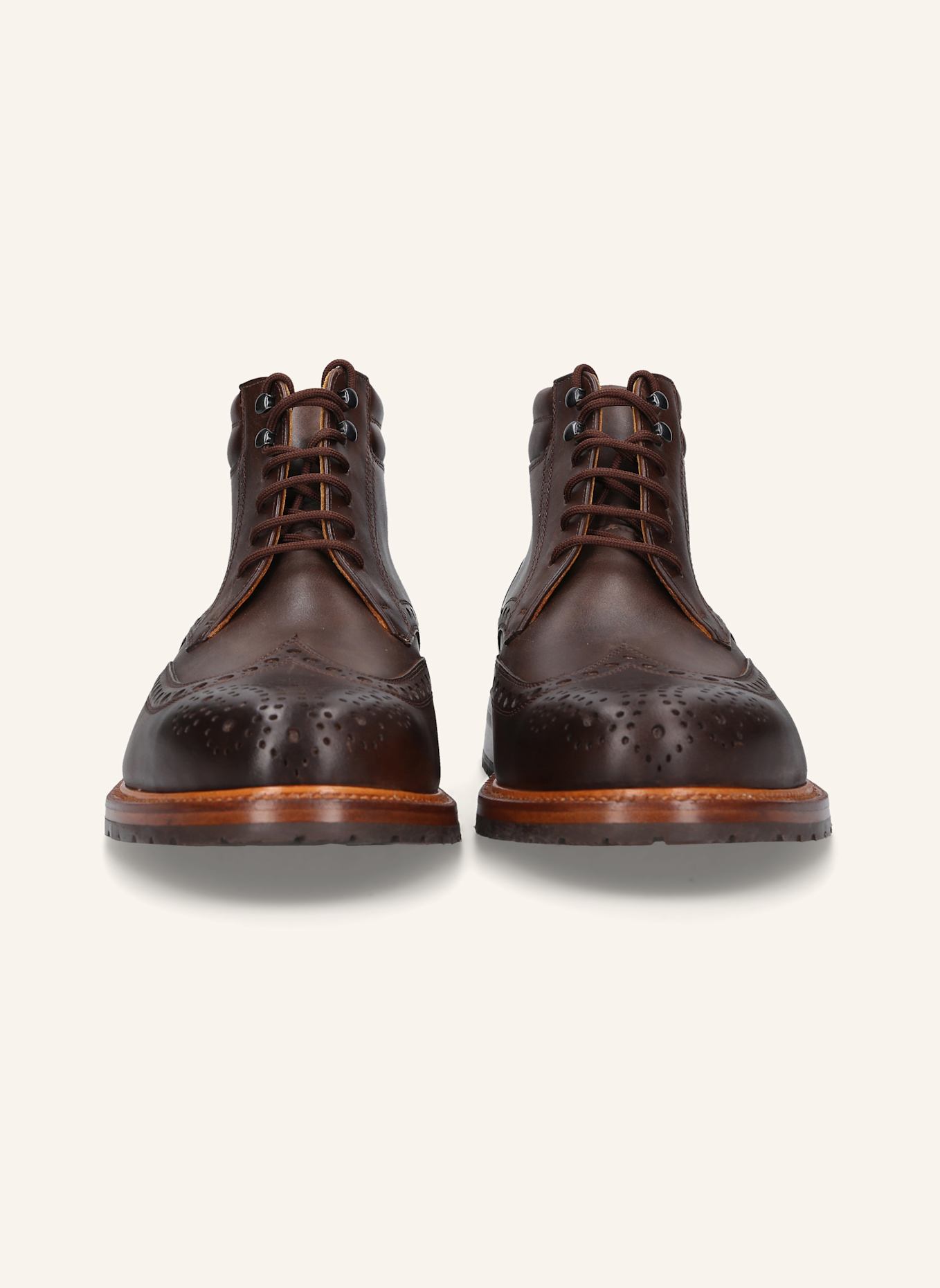 HEINRICH DINKELACKER Schnürboots JANOSH K FULL BROGUE H: DUNKELBRAUN