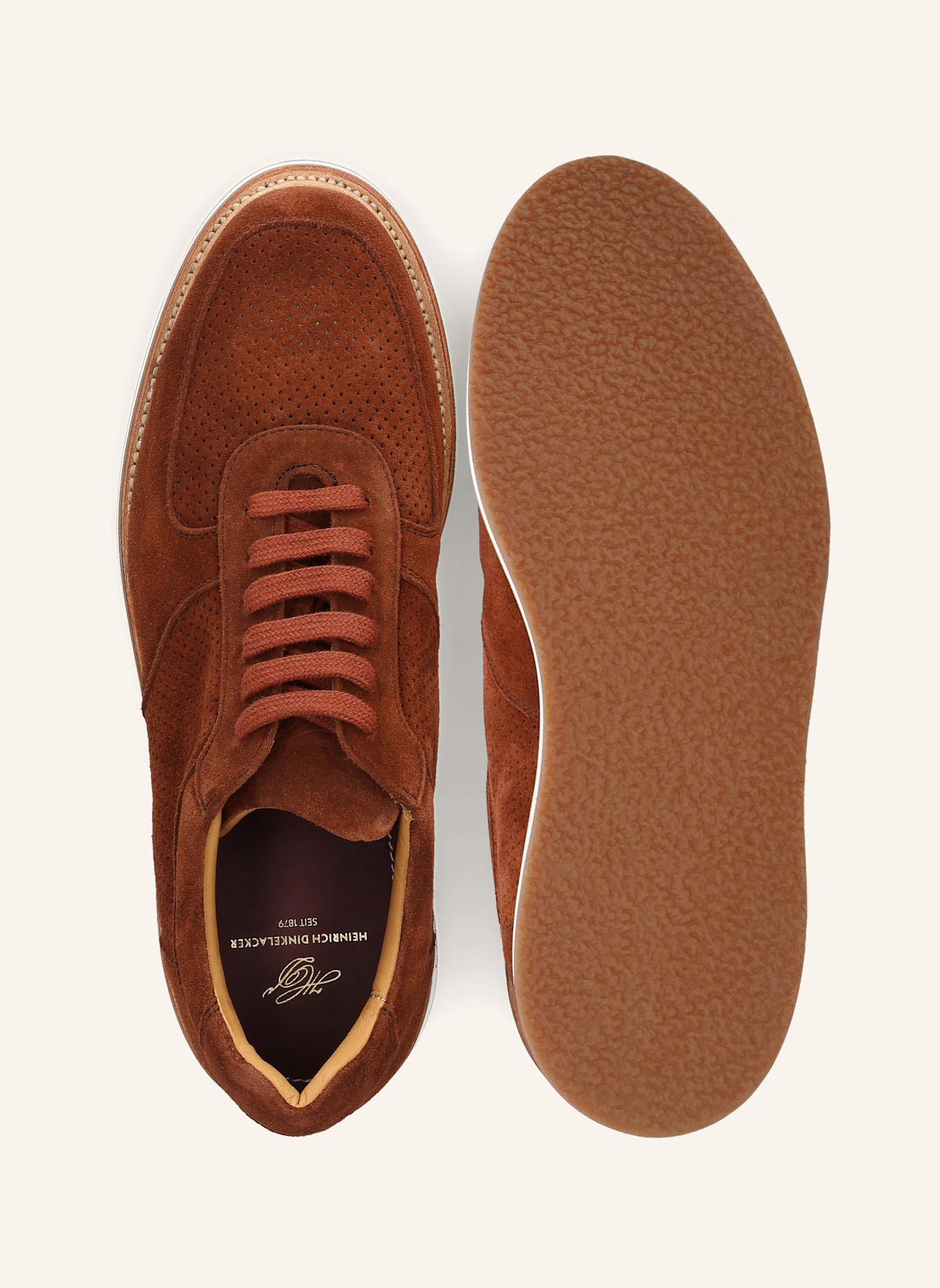 HEINRICH DINKELACKER Sneaker LONDON SNEAKER V: BRAUN