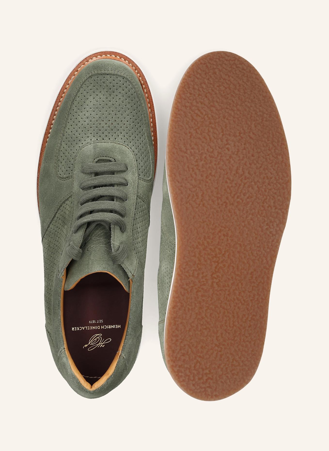 HEINRICH DINKELACKER Sneaker LONDON SNEAKER V: GRÜN